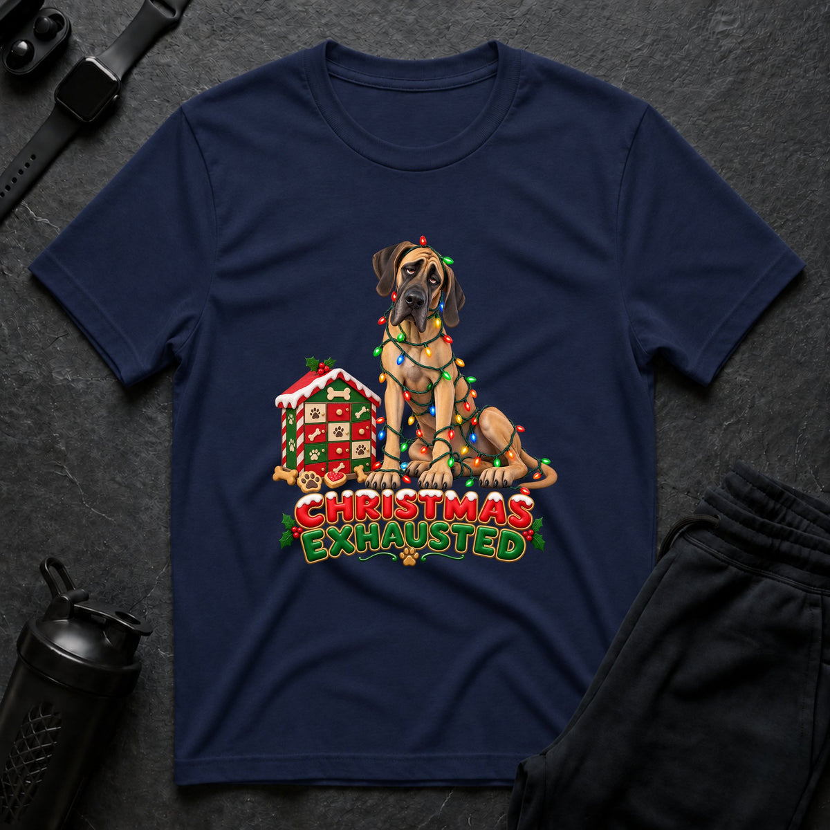 Holiday Dog Tangle