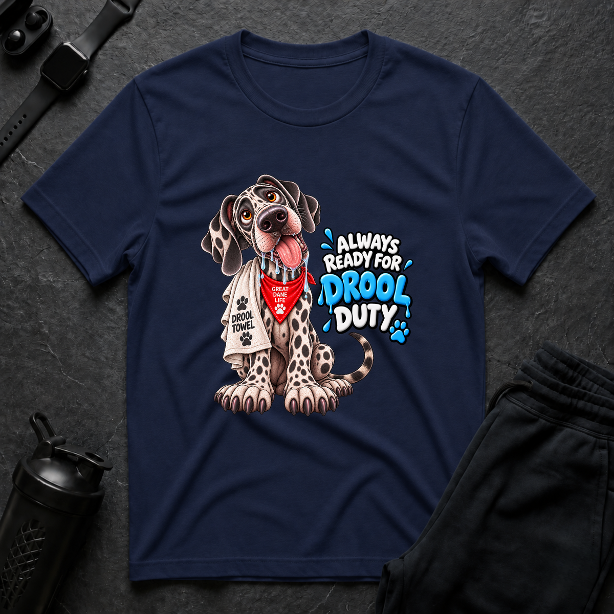 Drool Duty – Great Dane T-Shirt