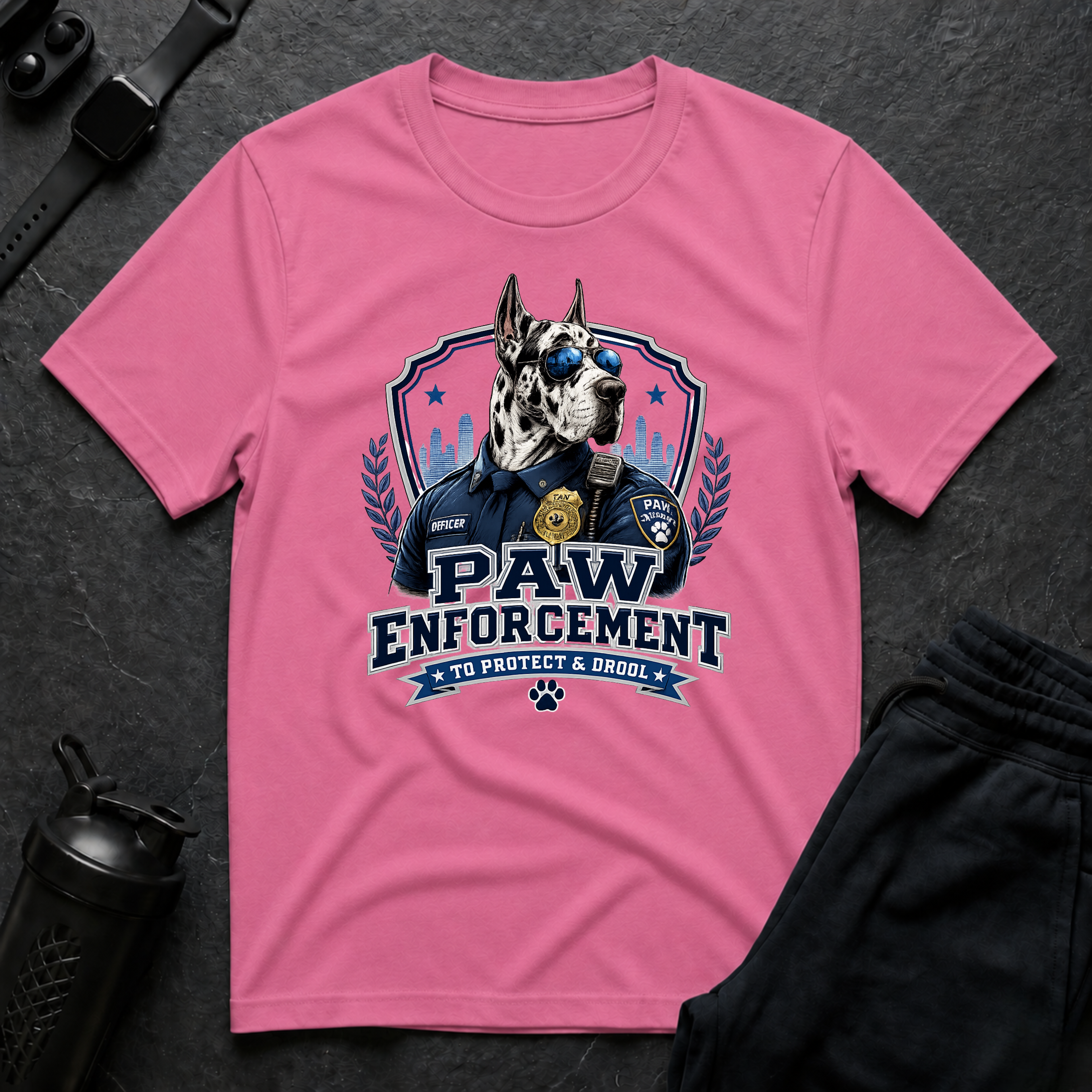 Paw Enforcement Drool Patrol