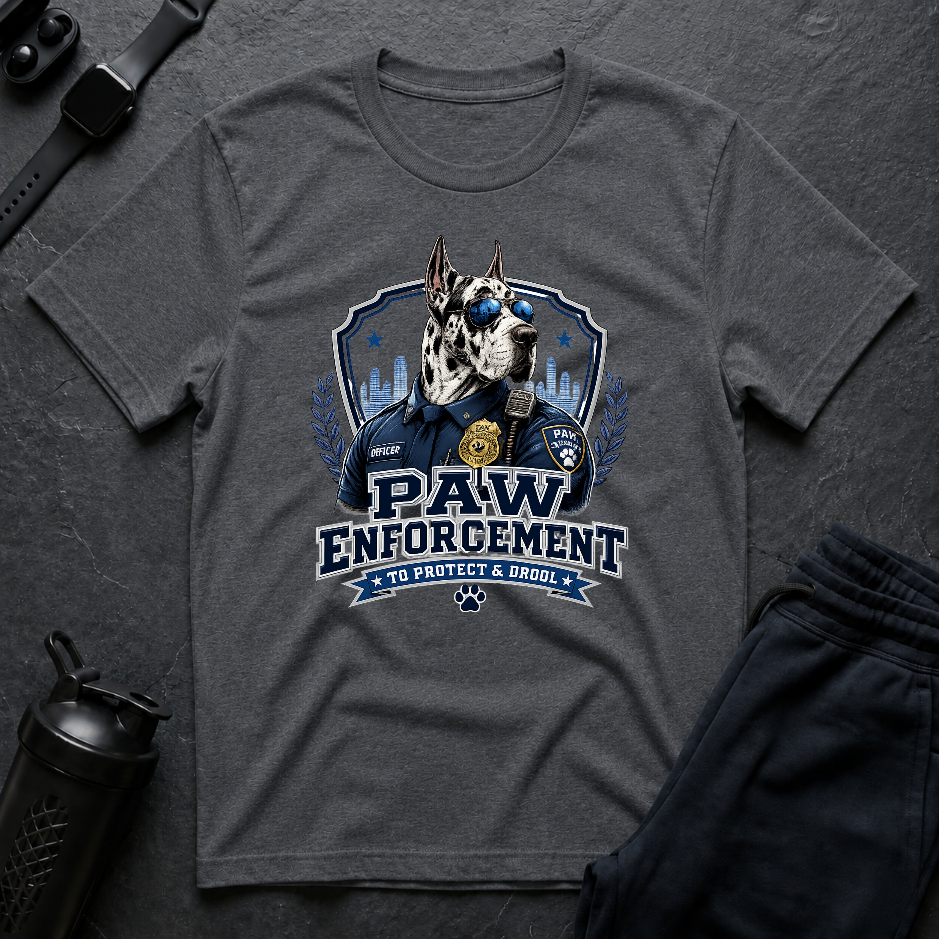 Paw Enforcement Drool Patrol