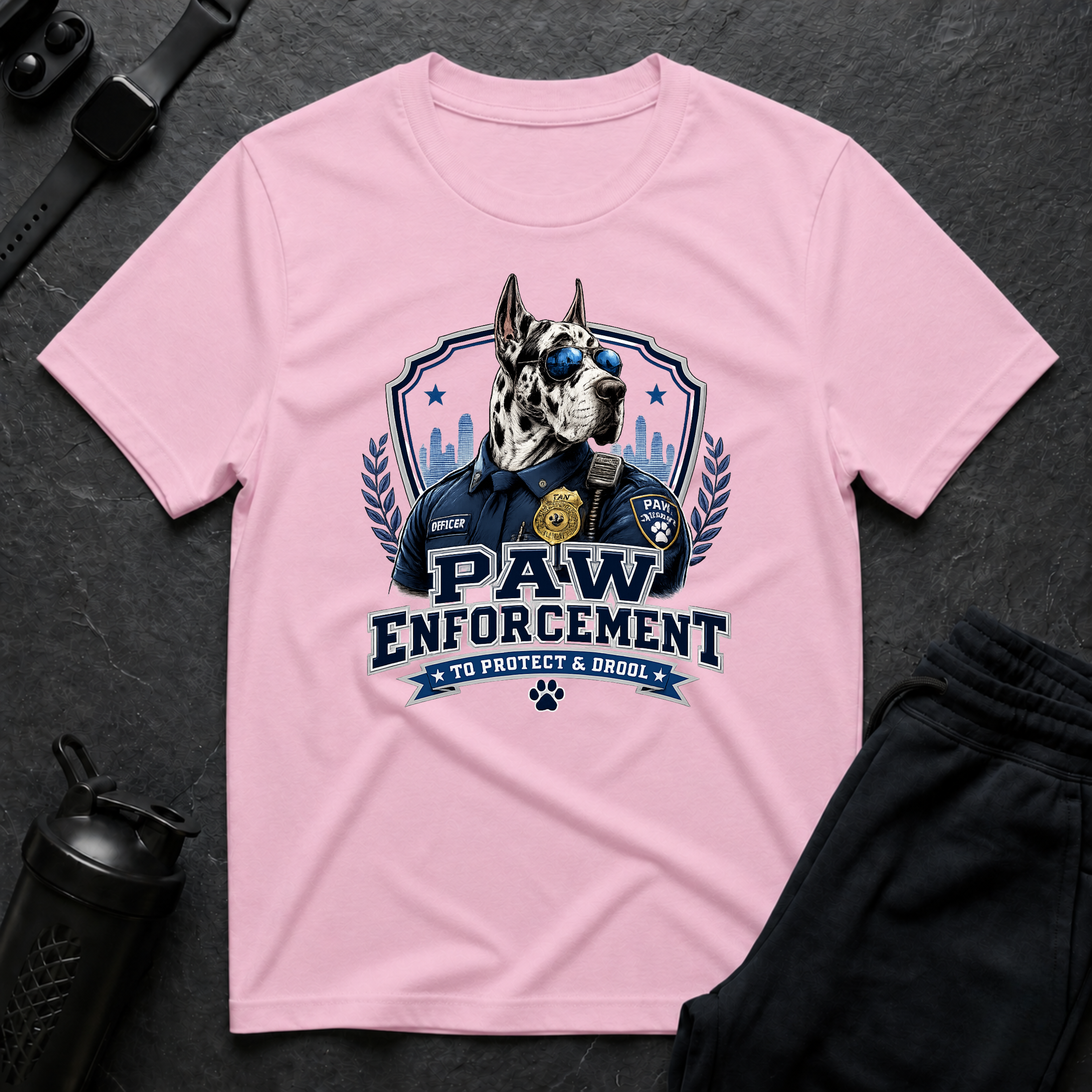Paw Enforcement Drool Patrol