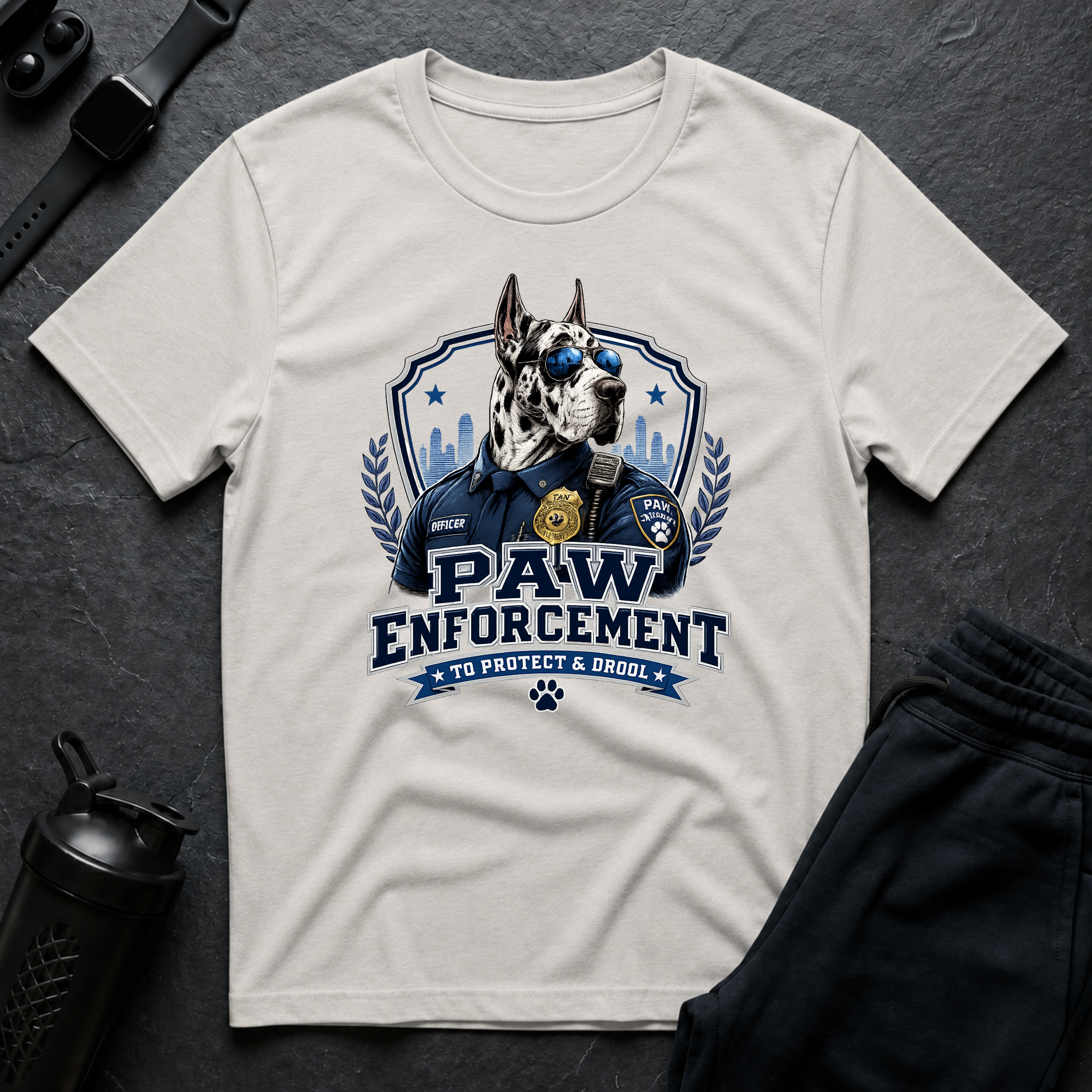 Paw Enforcement Drool Patrol
