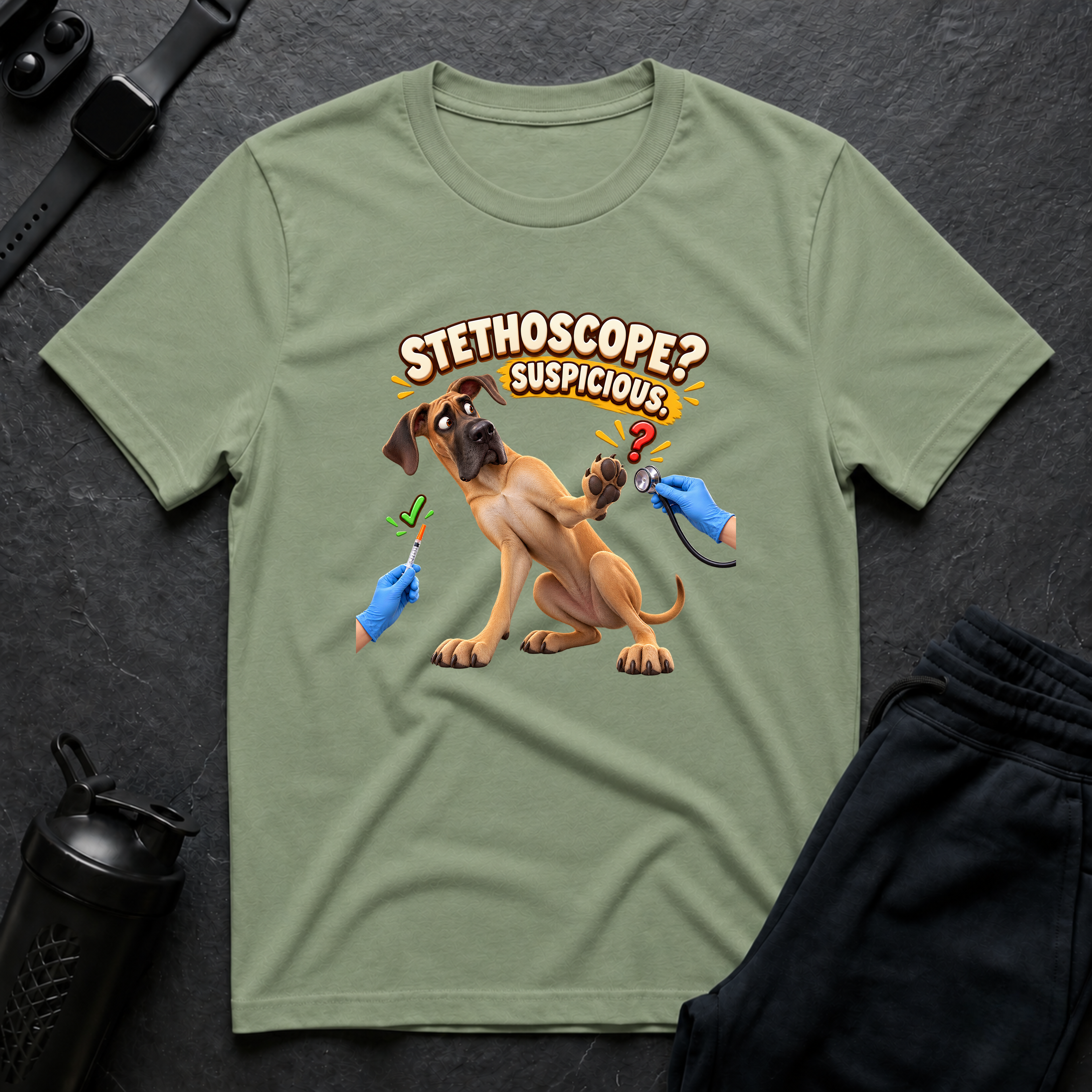 Stethoscope Suspicious