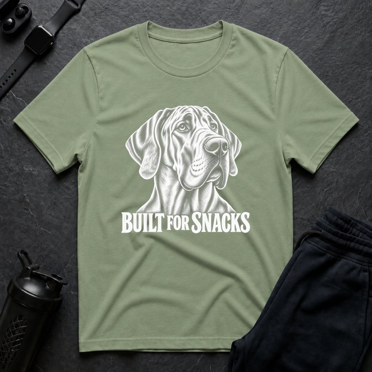 Built For Snacks – Great Dane T-Shirt