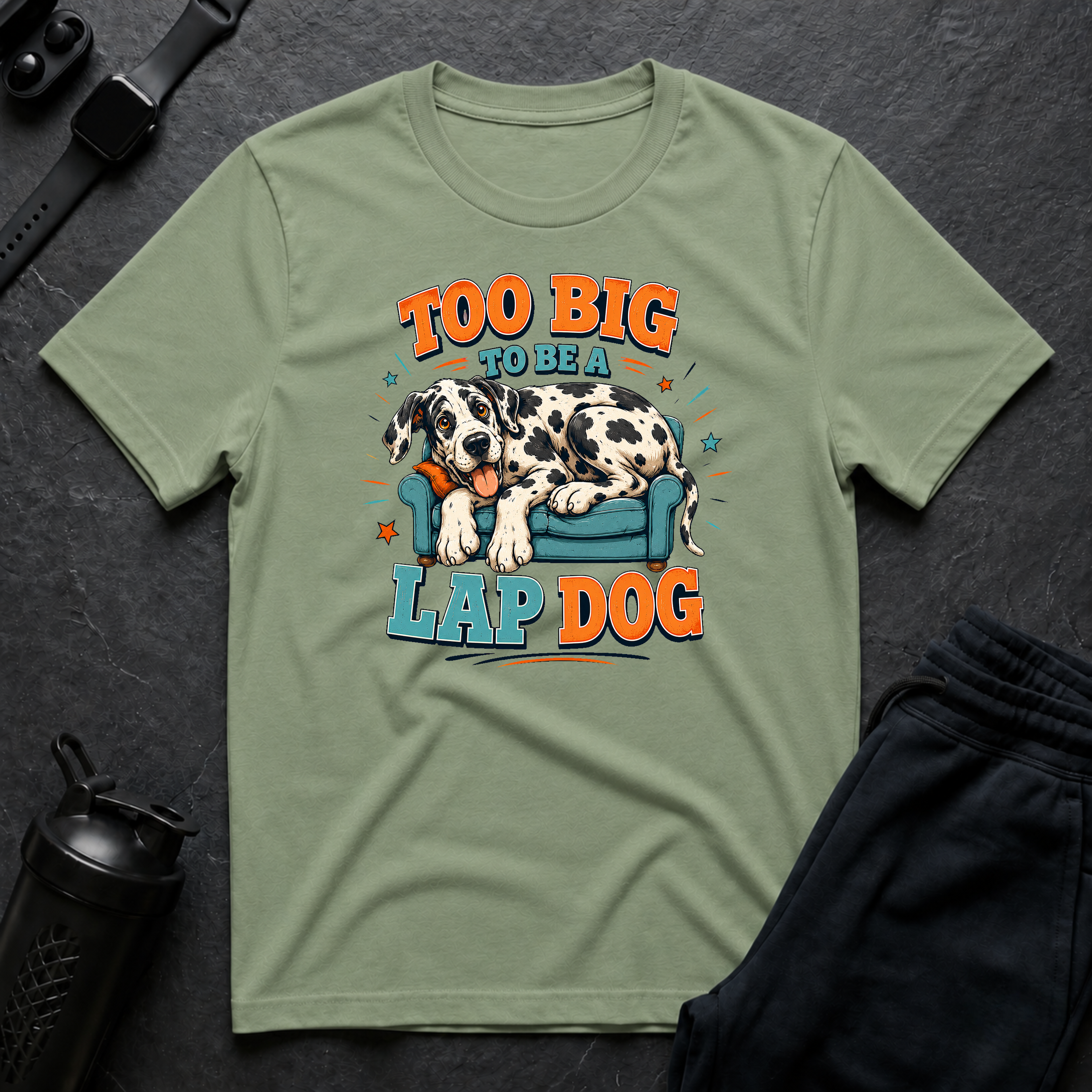 Too Big Lap Dog