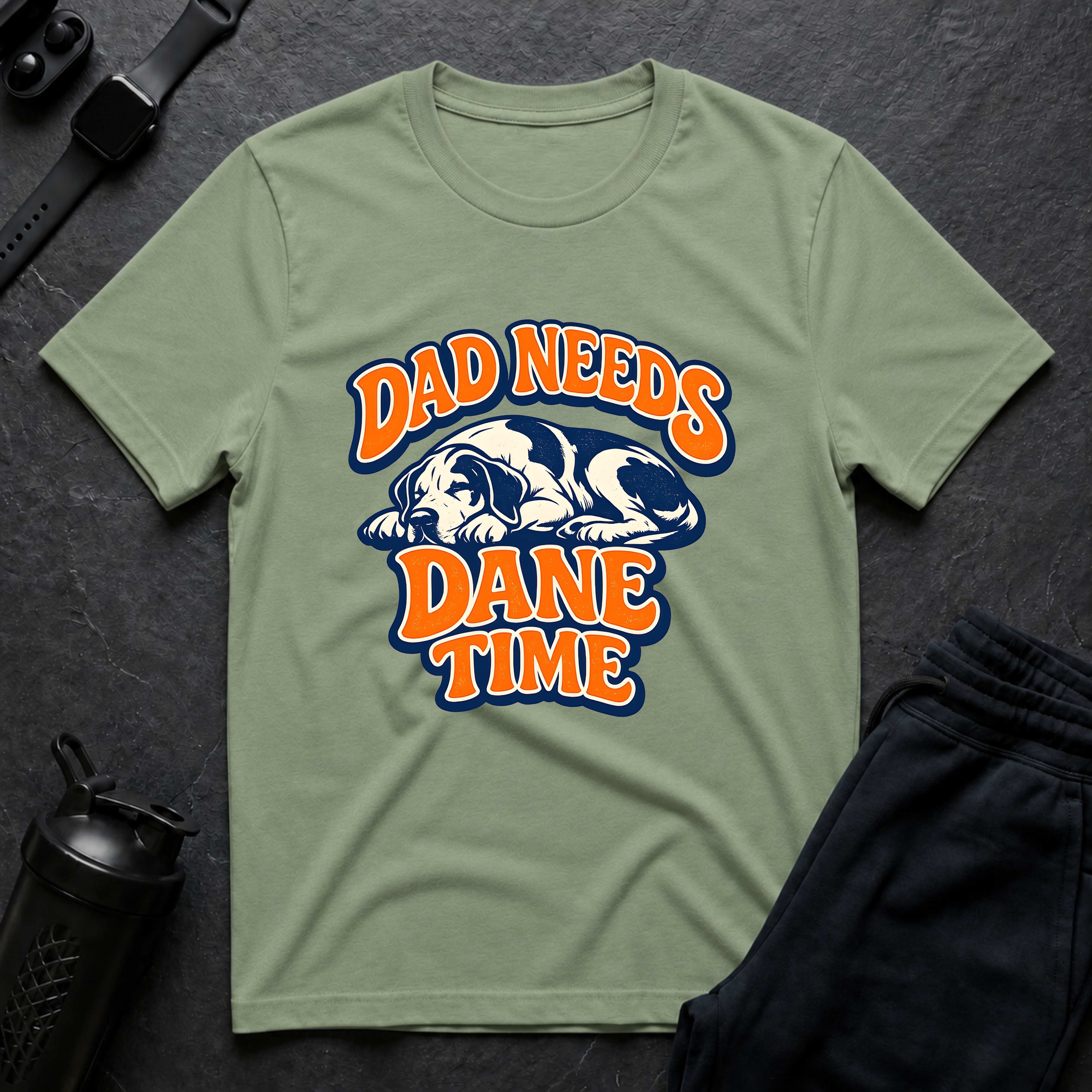 Dad's Dane Time
