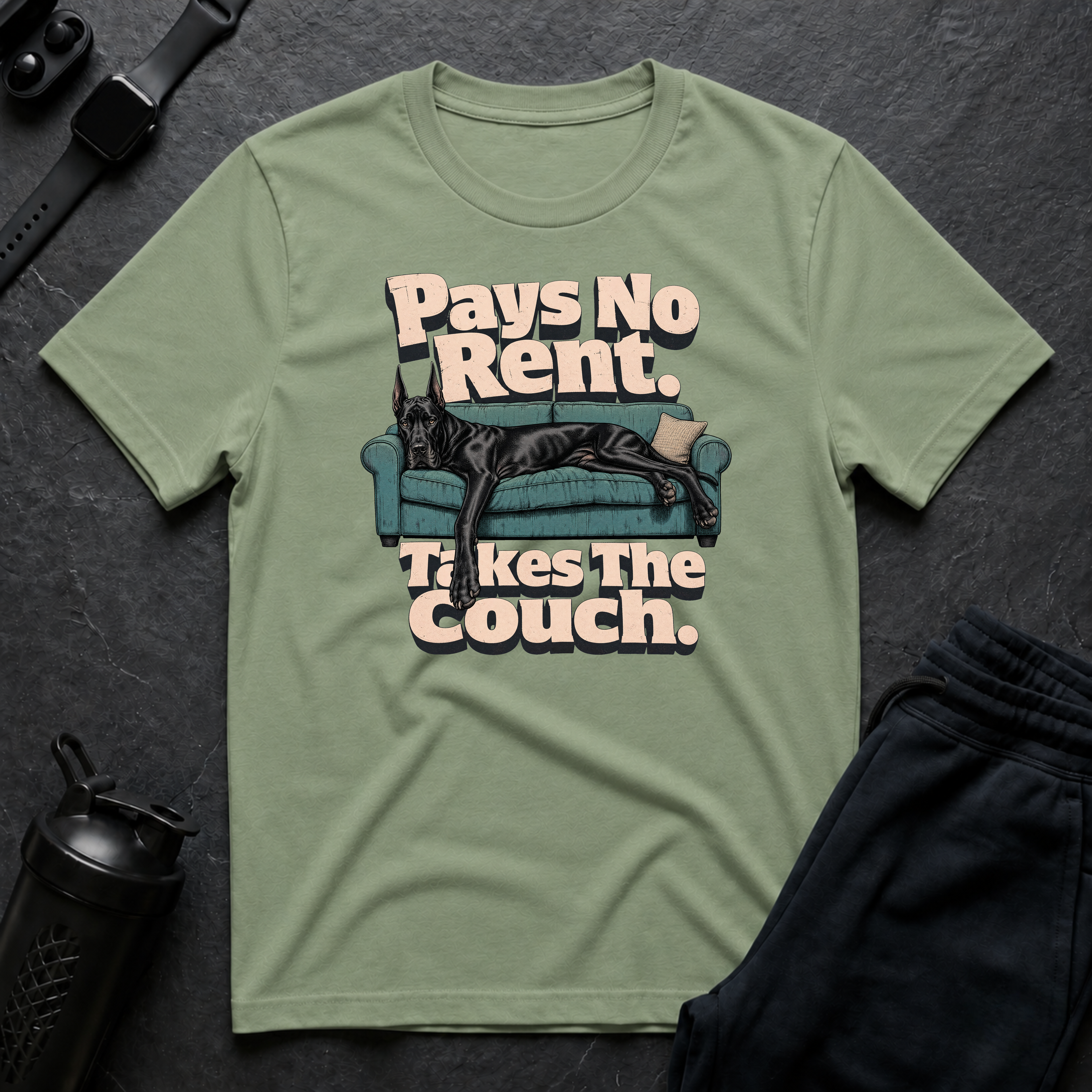 Pays No Rent