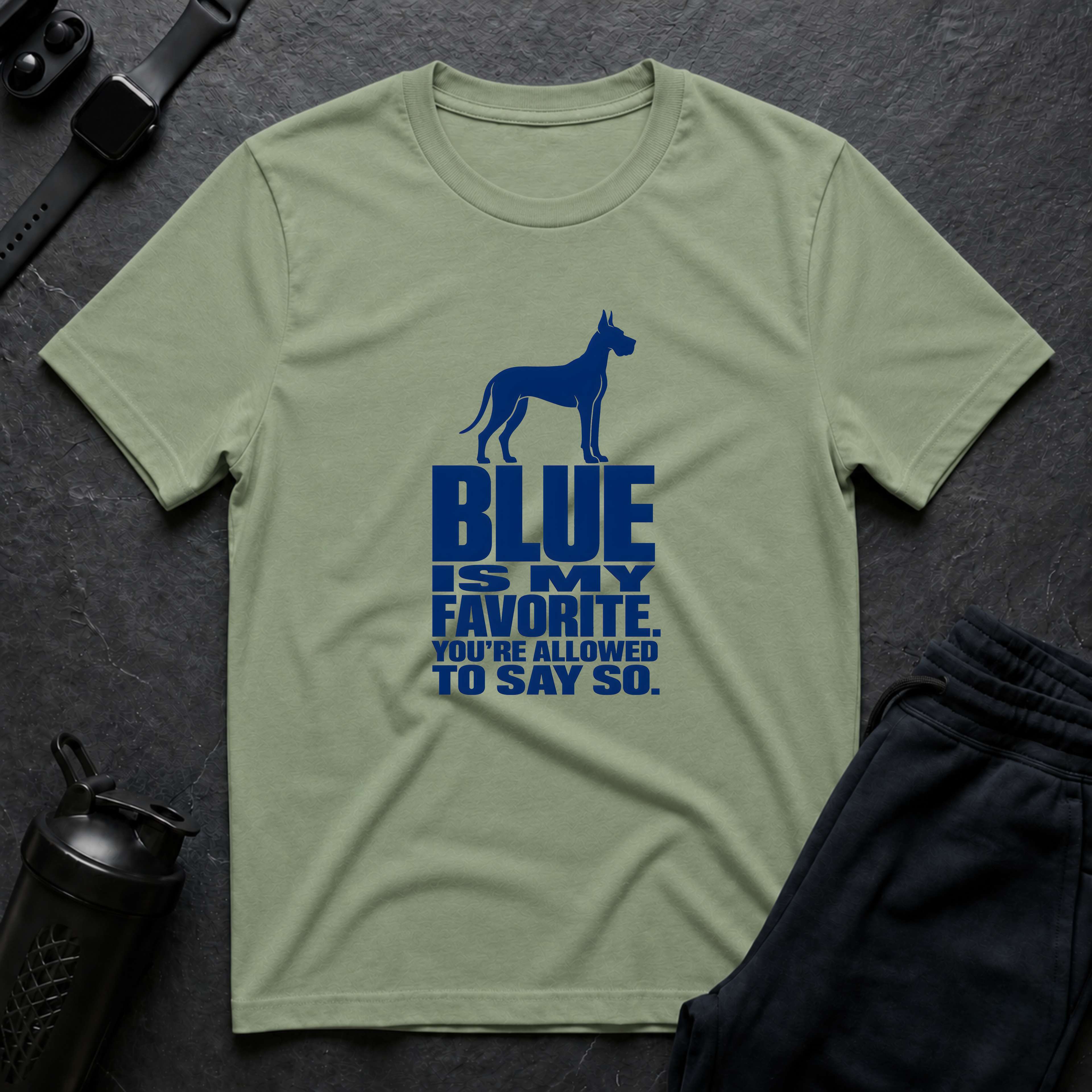 Blue Favorite Dog