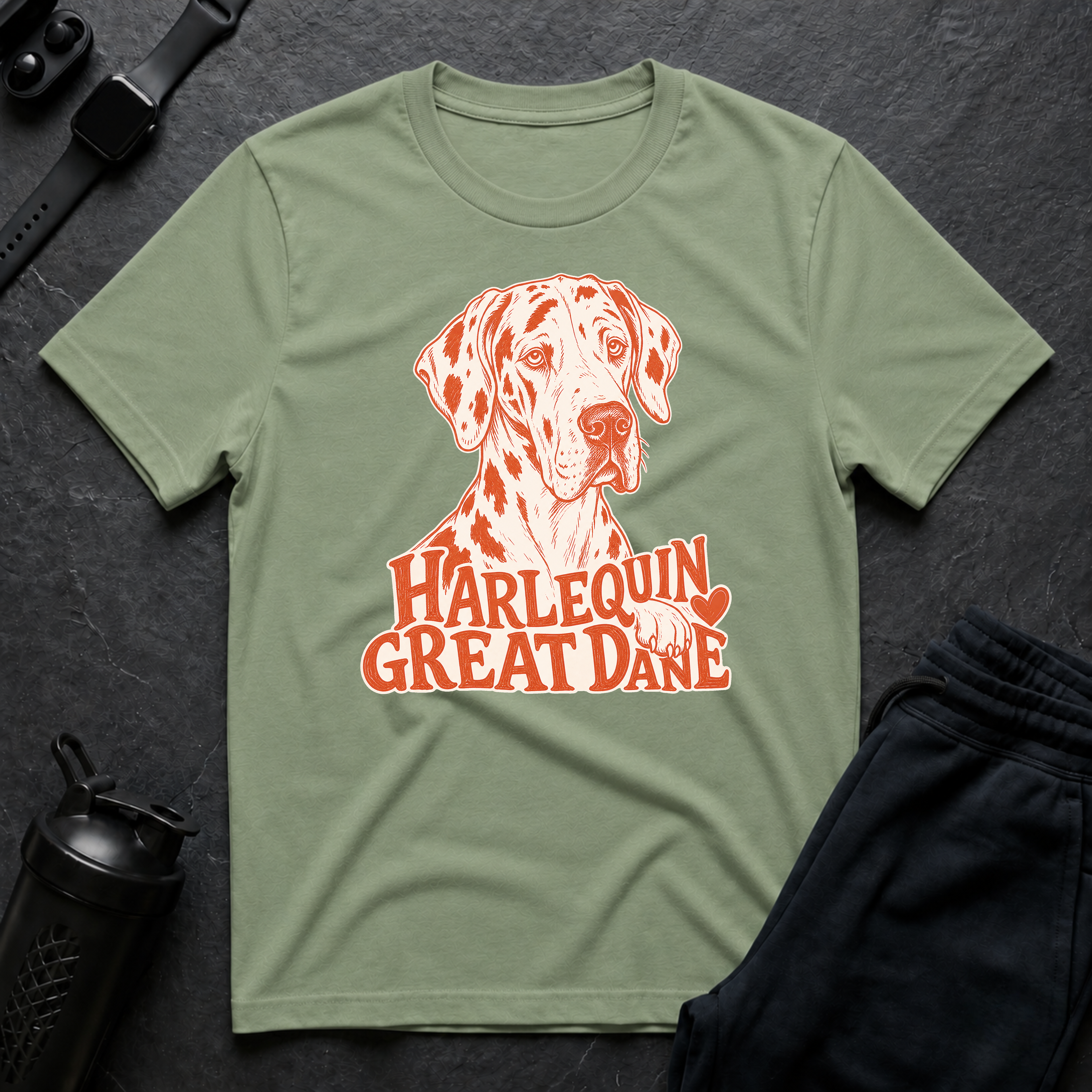 Harlequin Great Dane