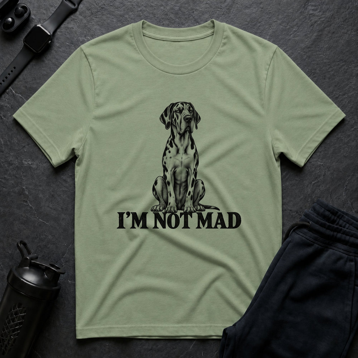 I'm Not Mad – Great Dane T-Shirt