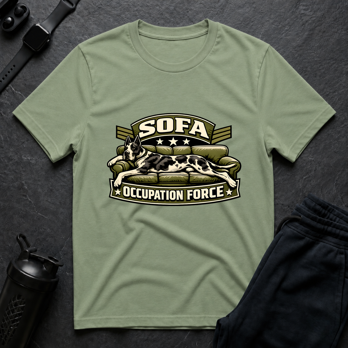 Sofa Occupation – Great Dane T-Shirt