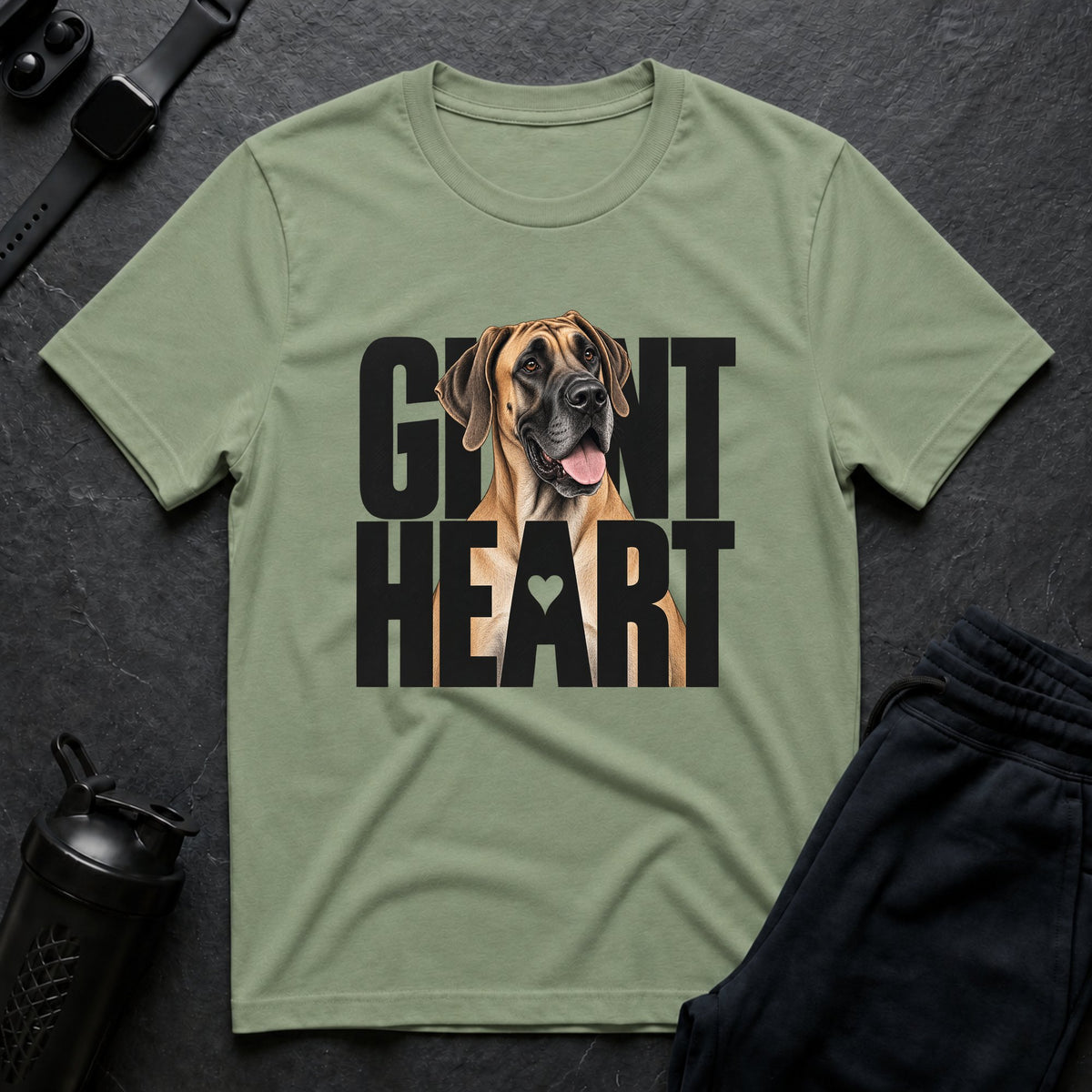 Giant Heart – Great Dane T-Shirt