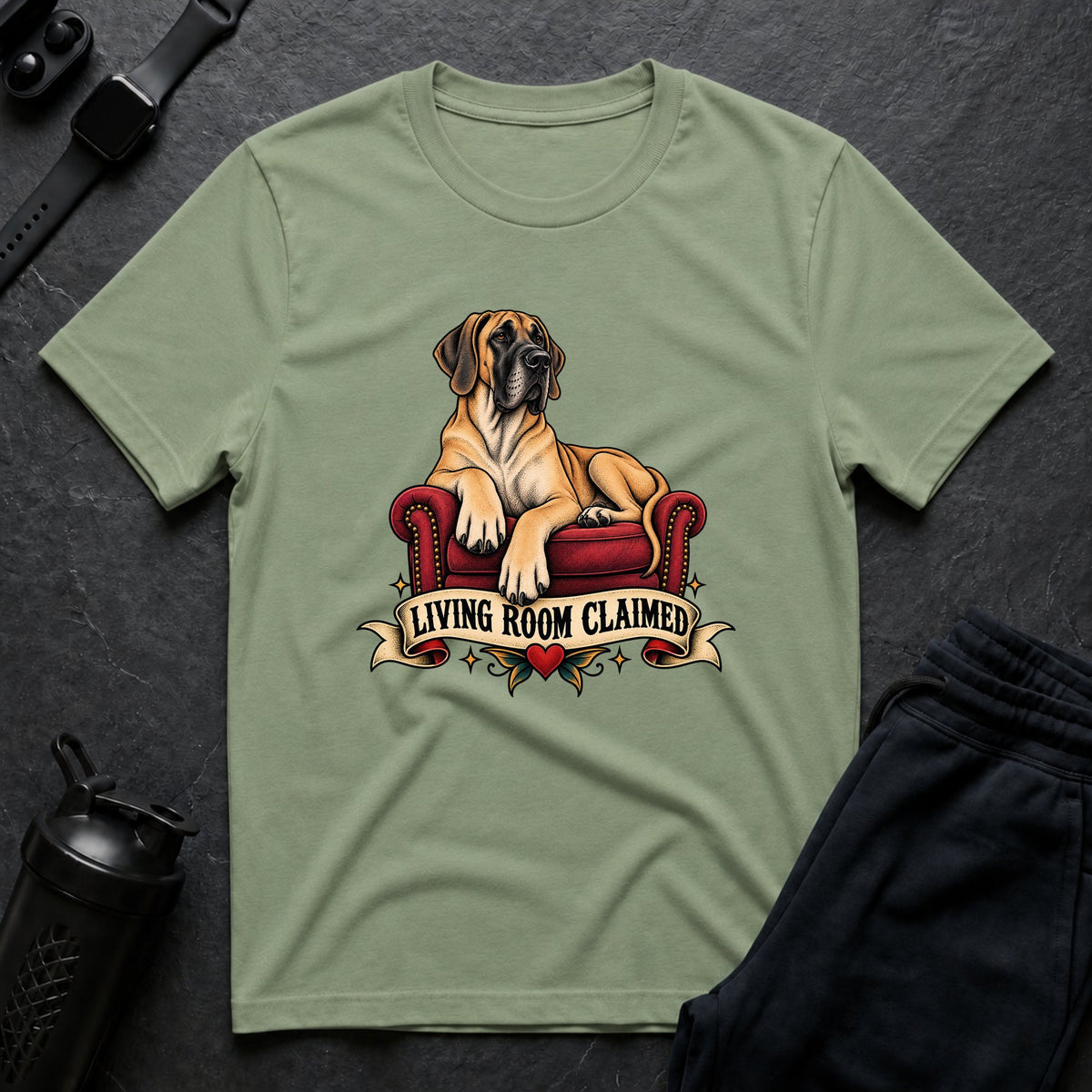 Sofa Sovereign – Great Dane T-Shirt
