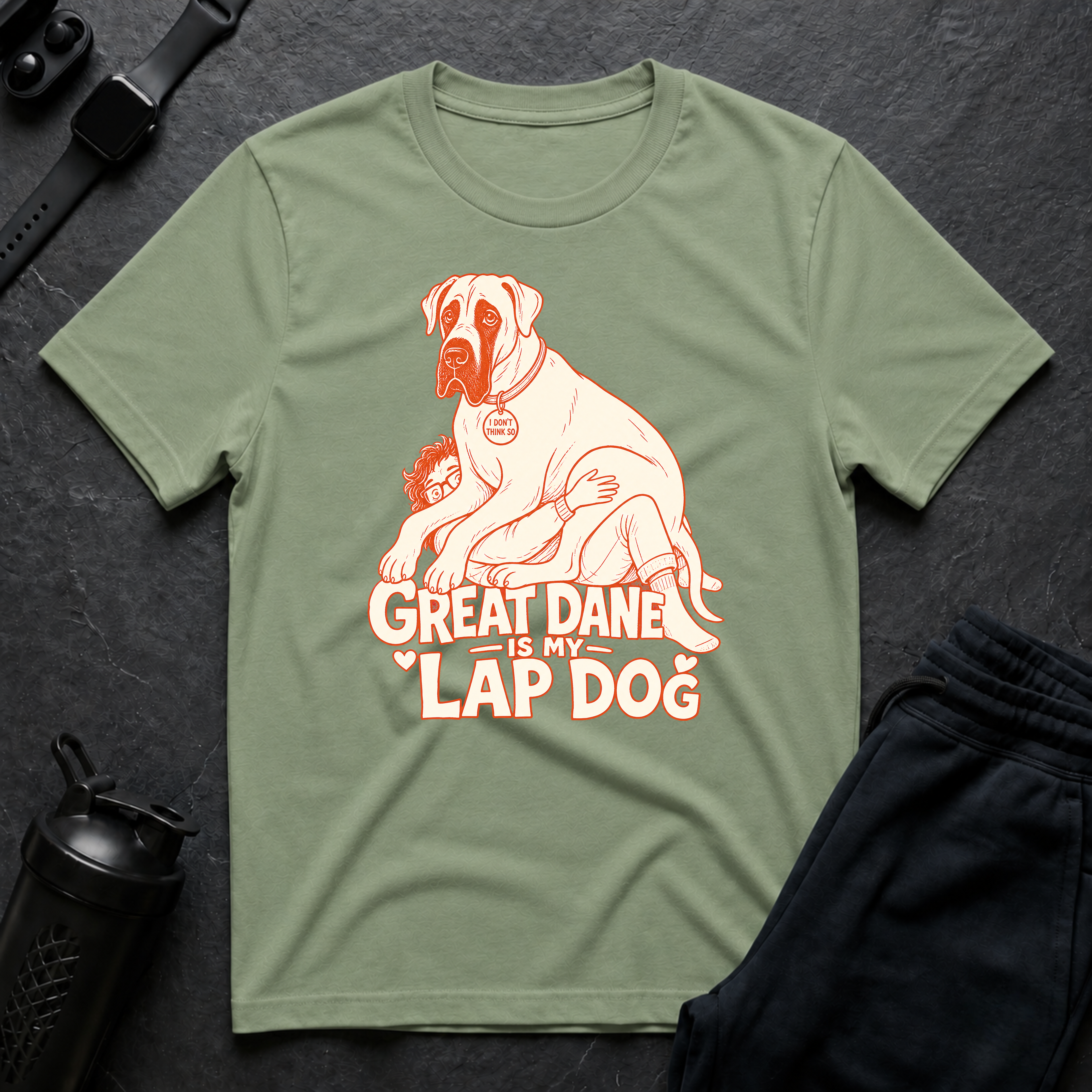 Great Dane Lap Dog