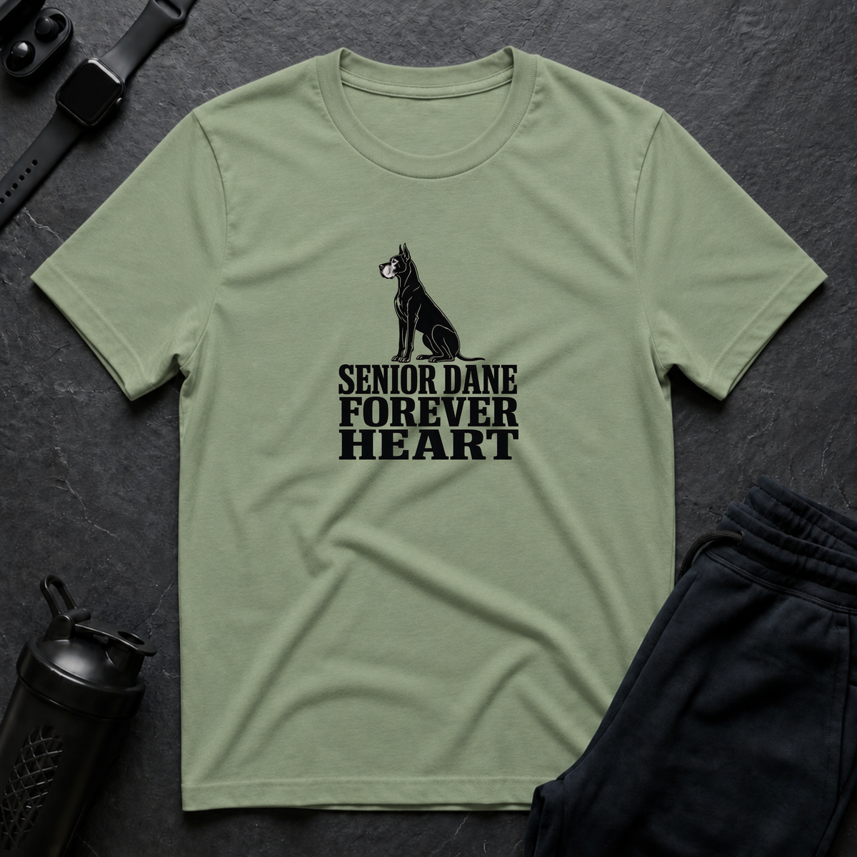 Senior Dane Heart T-Shirt