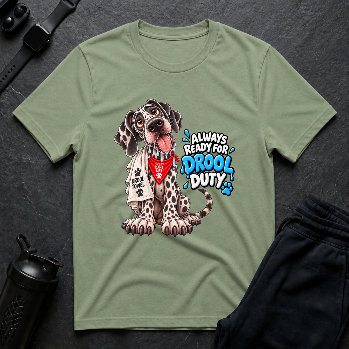 Drool Duty – Great Dane T-Shirt