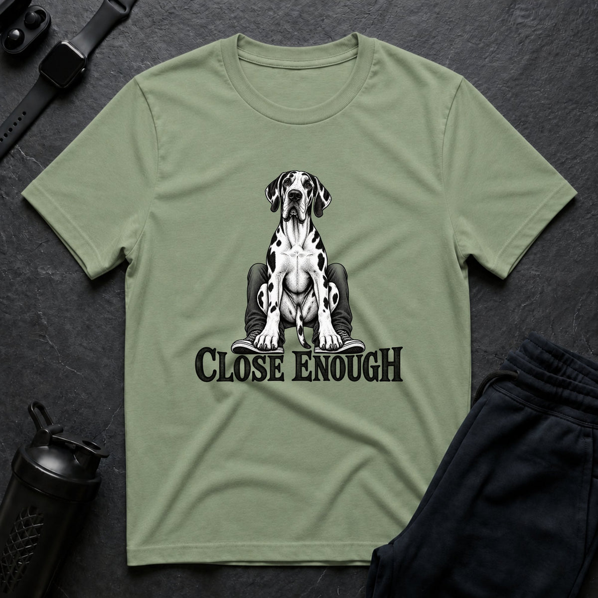 Close Enough – Great Dane T-Shirt
