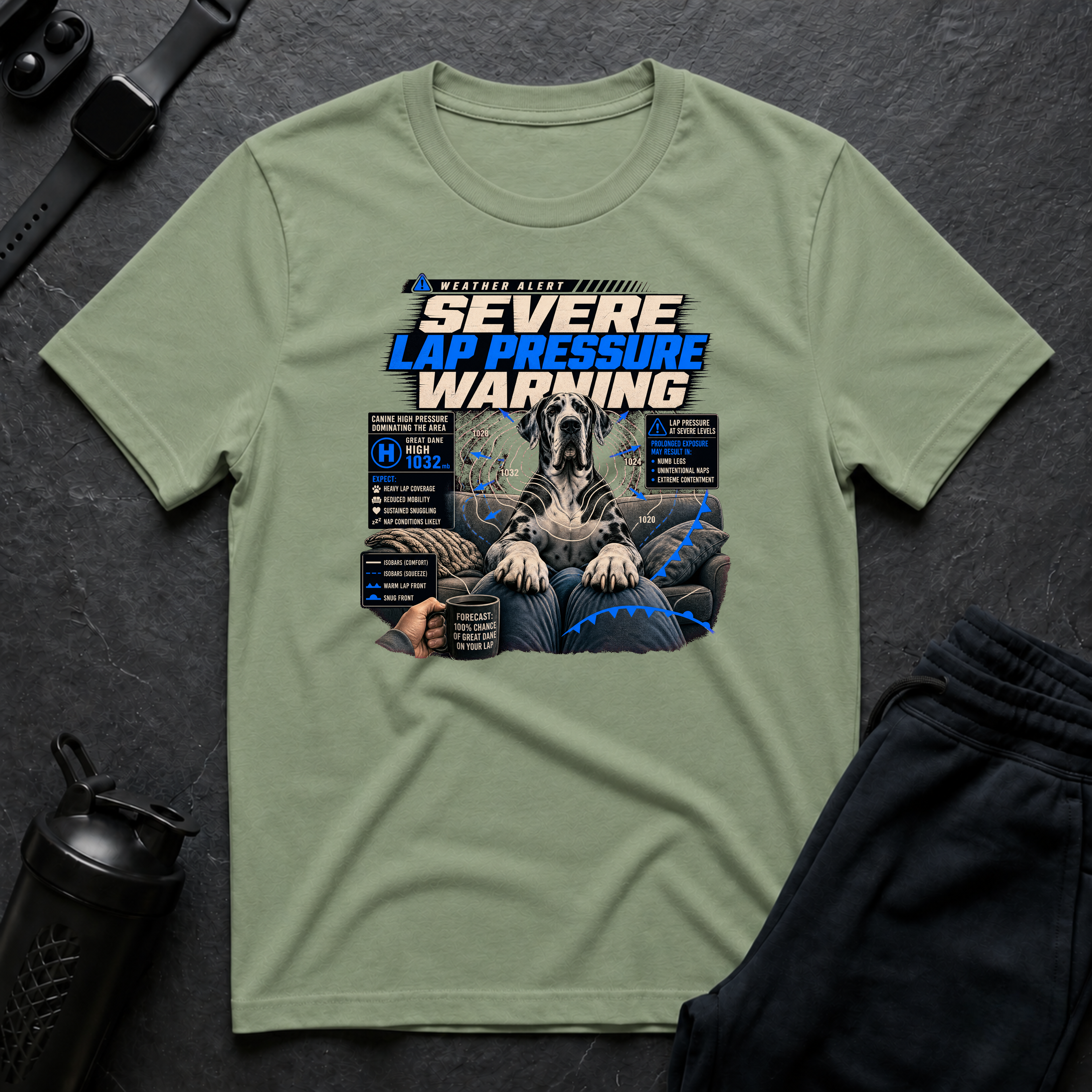 Severe Lap Pressure Warning