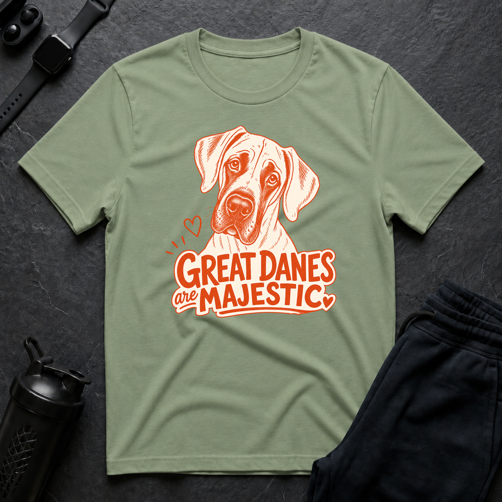 Great Danes Are Majestic