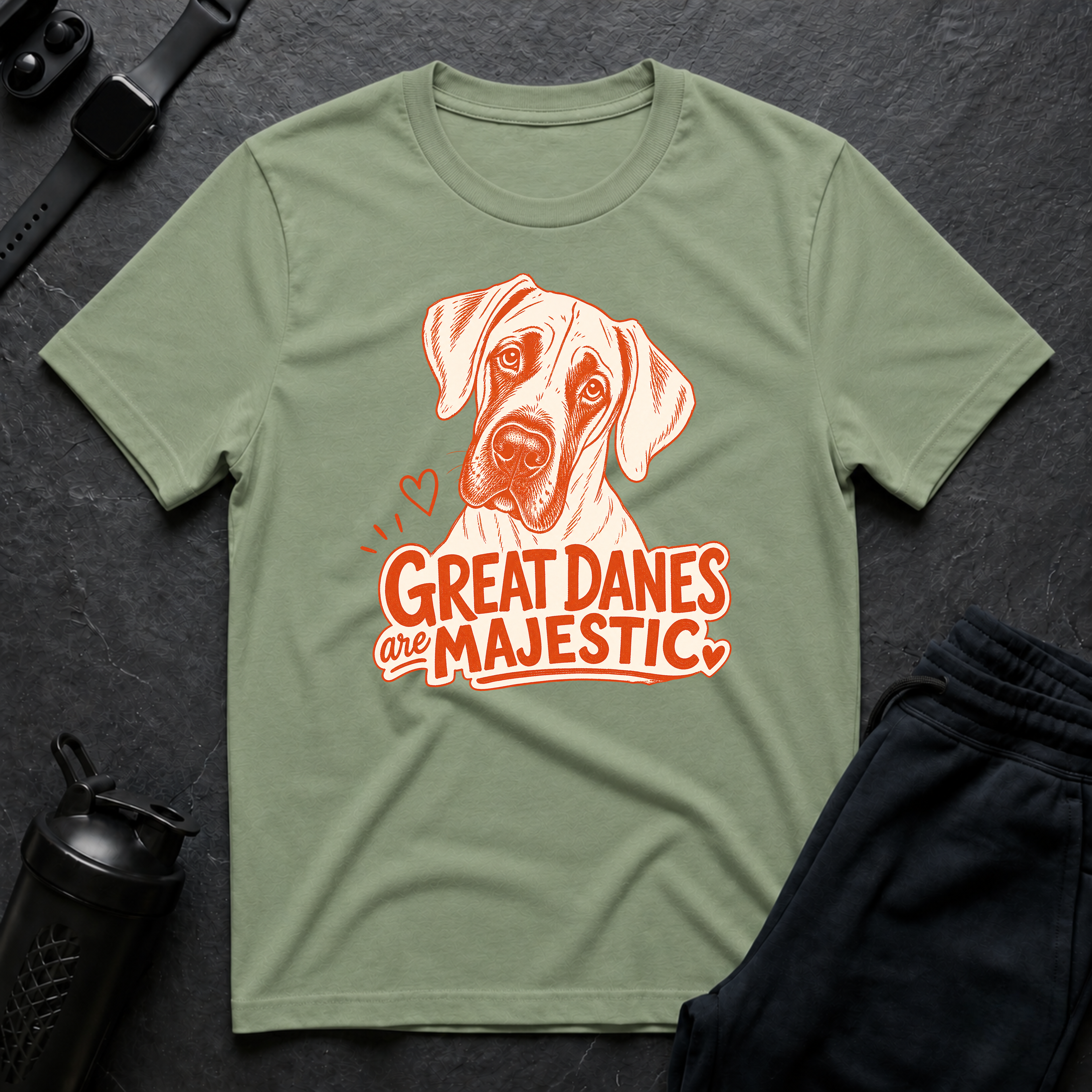 Great Danes Are Majestic