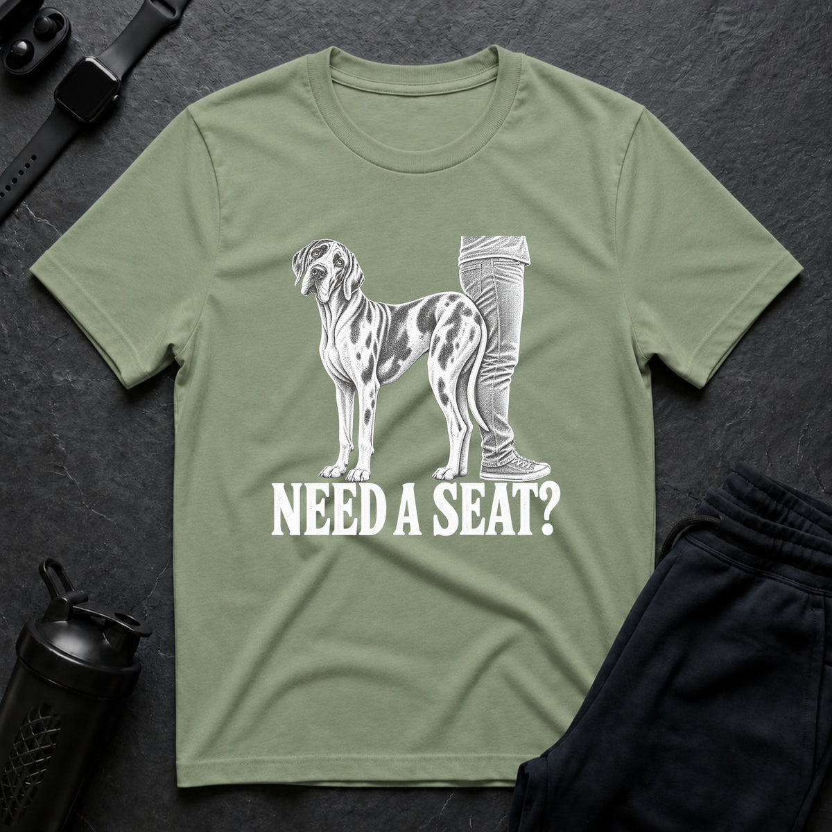 Need A Seat – Great Dane T-Shirt