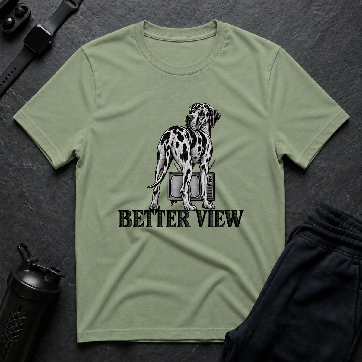 Better View – Great Dane T-Shirt