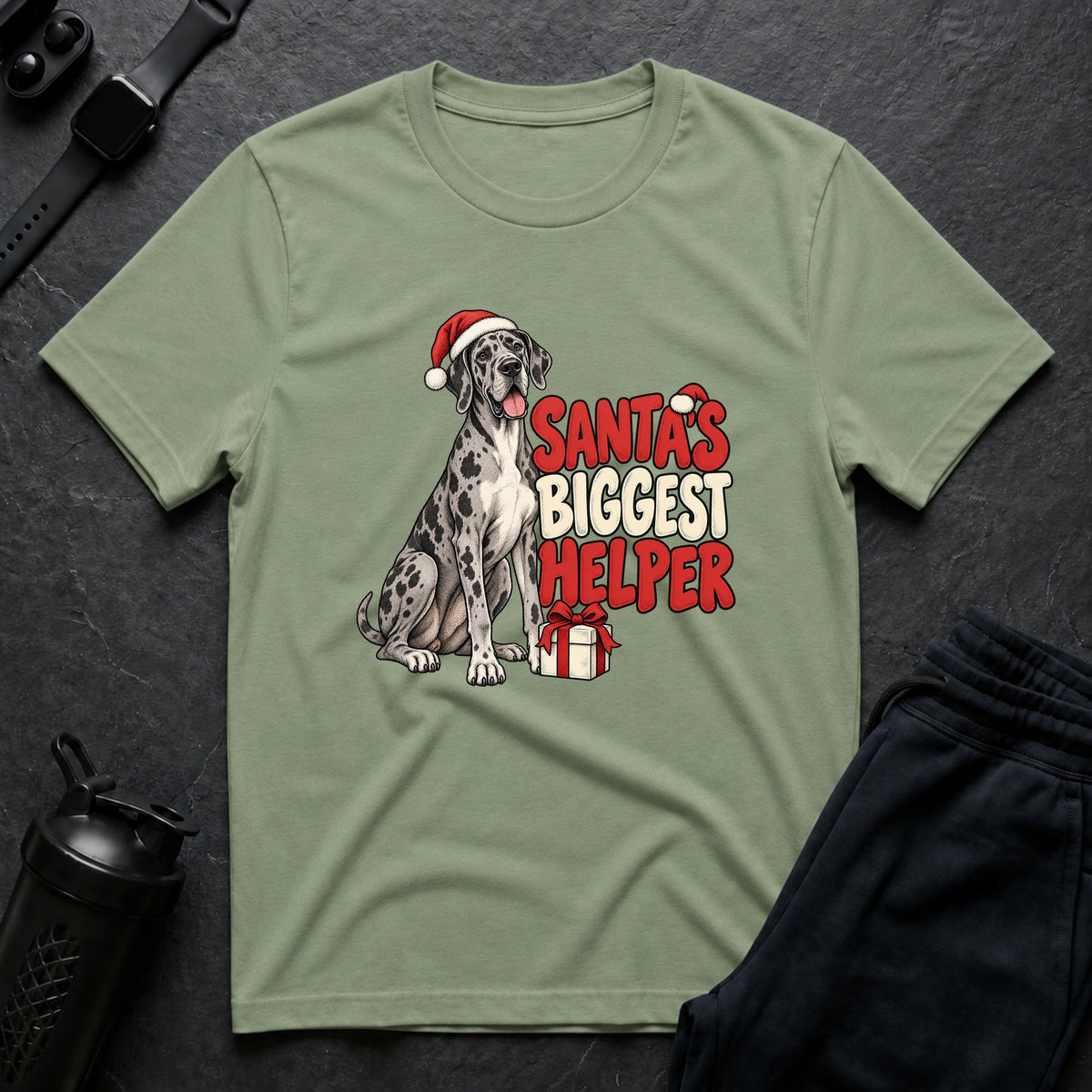 Santa's Biggest Helper T-shirt