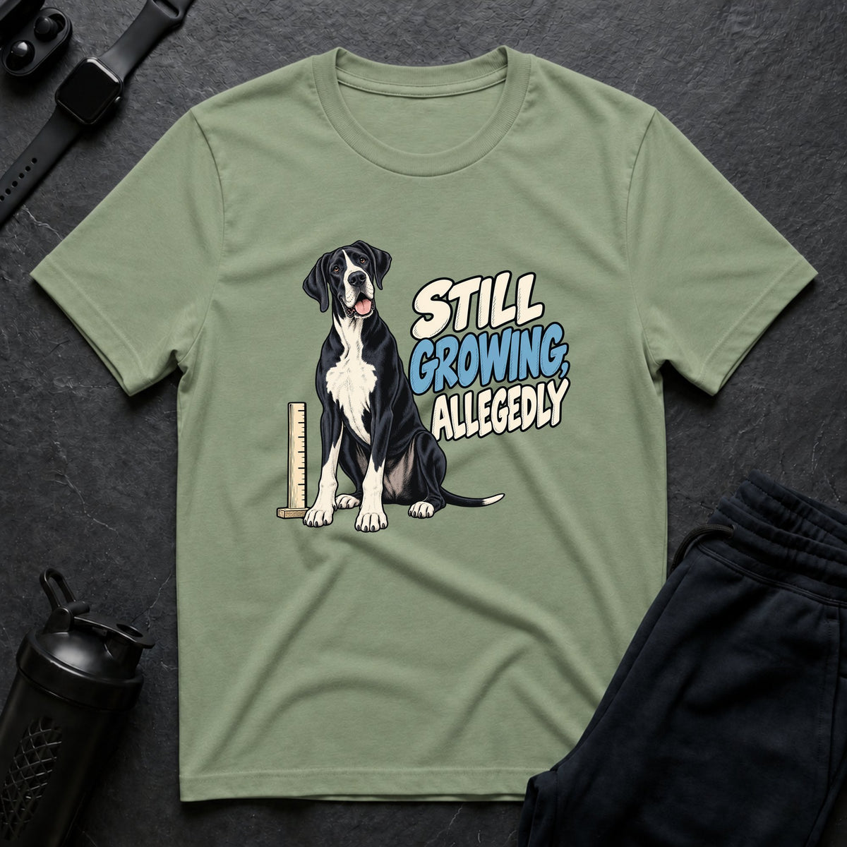 Still Growing – Great Dane T-Shirt