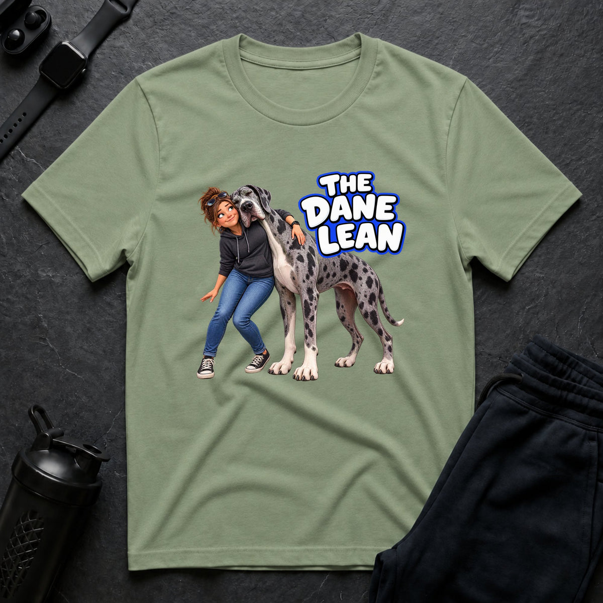 The Dane Lean – Great Dane T-Shirt