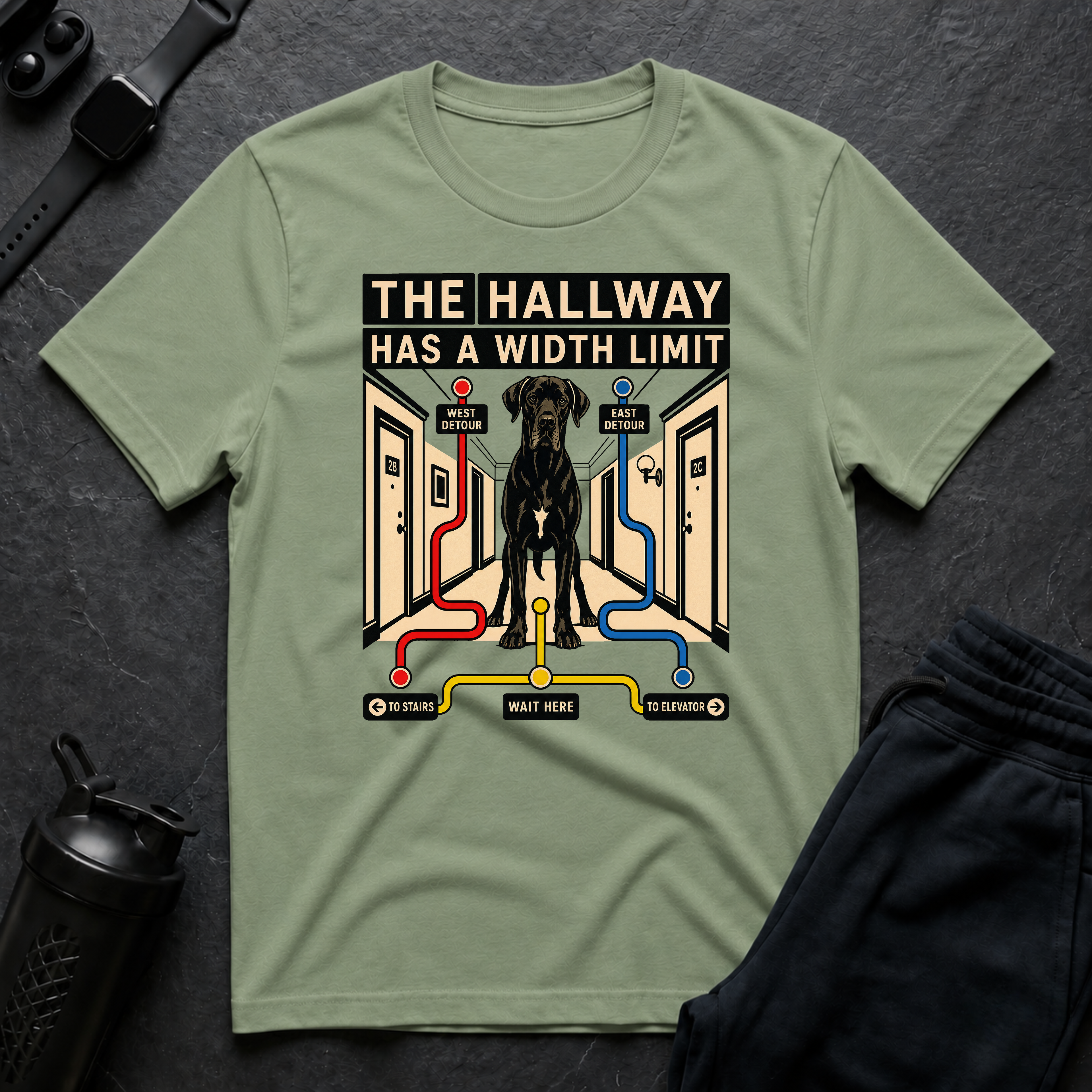 The Hallway Width Limit