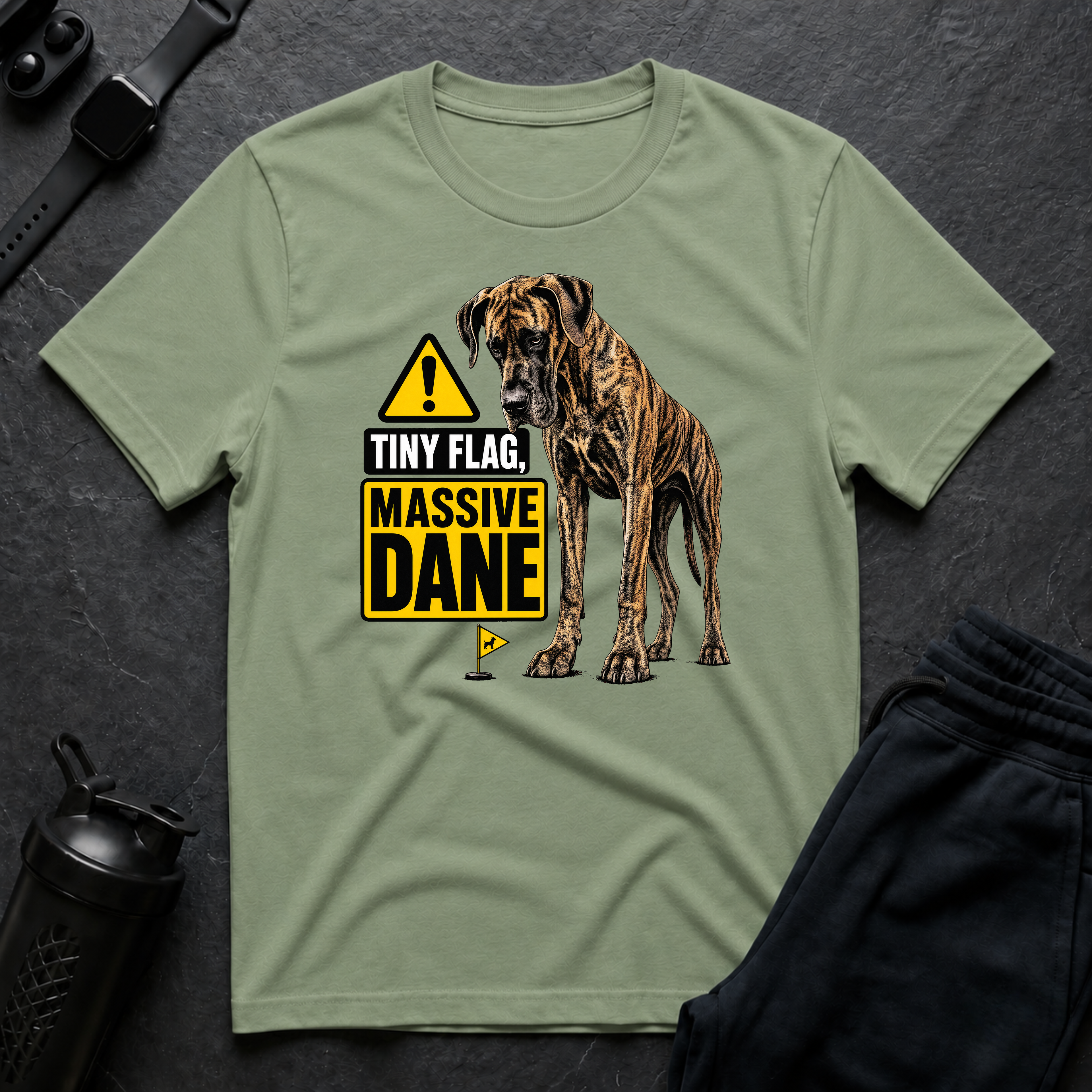 Tiny Flag Massive Dane