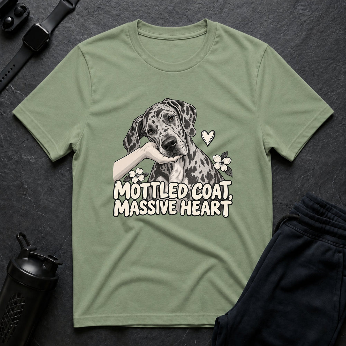 Mottled Heart T-shirt
