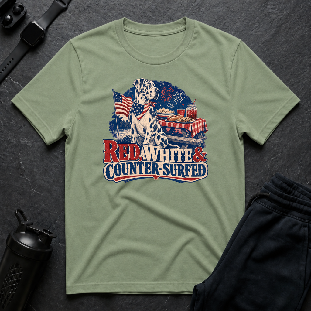 Red White Counter Surfer