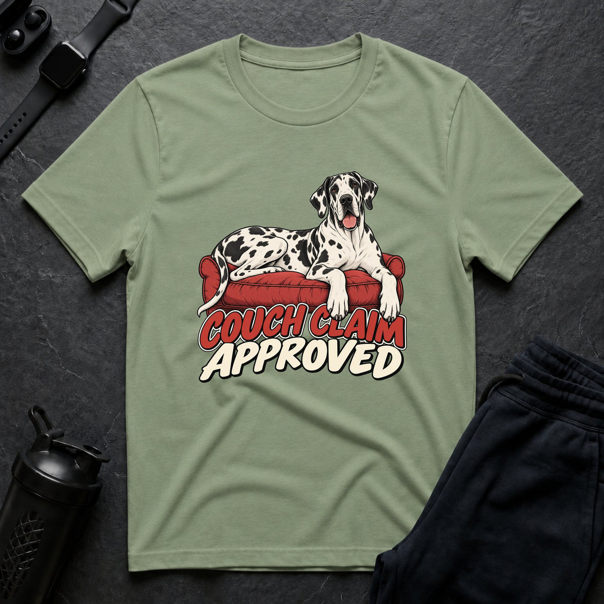 Couch Claim – Great Dane T-Shirt