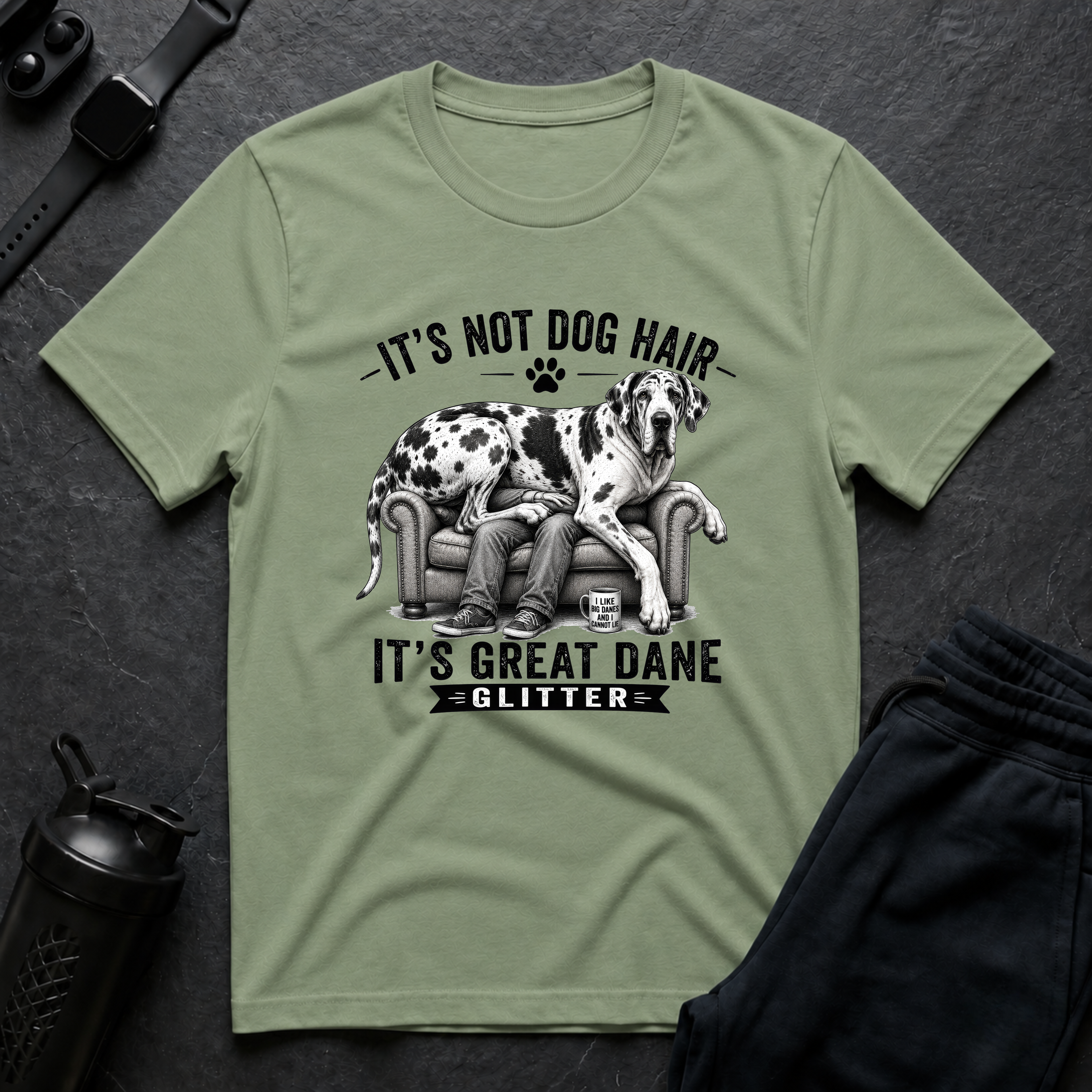Great Dane Glitter