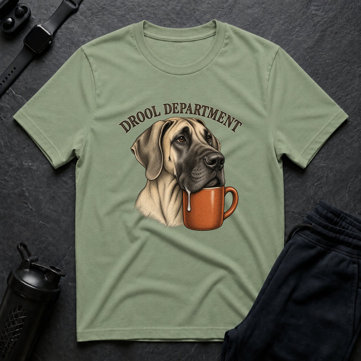 Drool Department – Great Dane T-Shirt