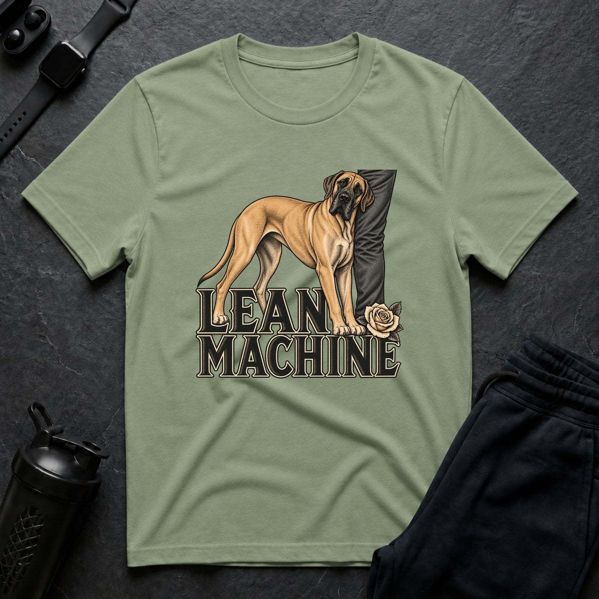 Lean Machine – Great Dane T-Shirt