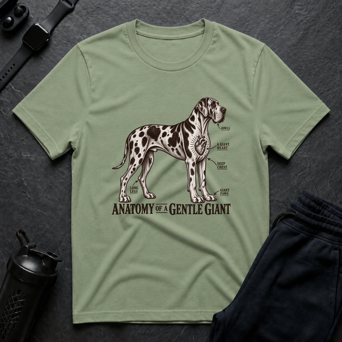 Gentle Giant Anatomy – T-Shirt