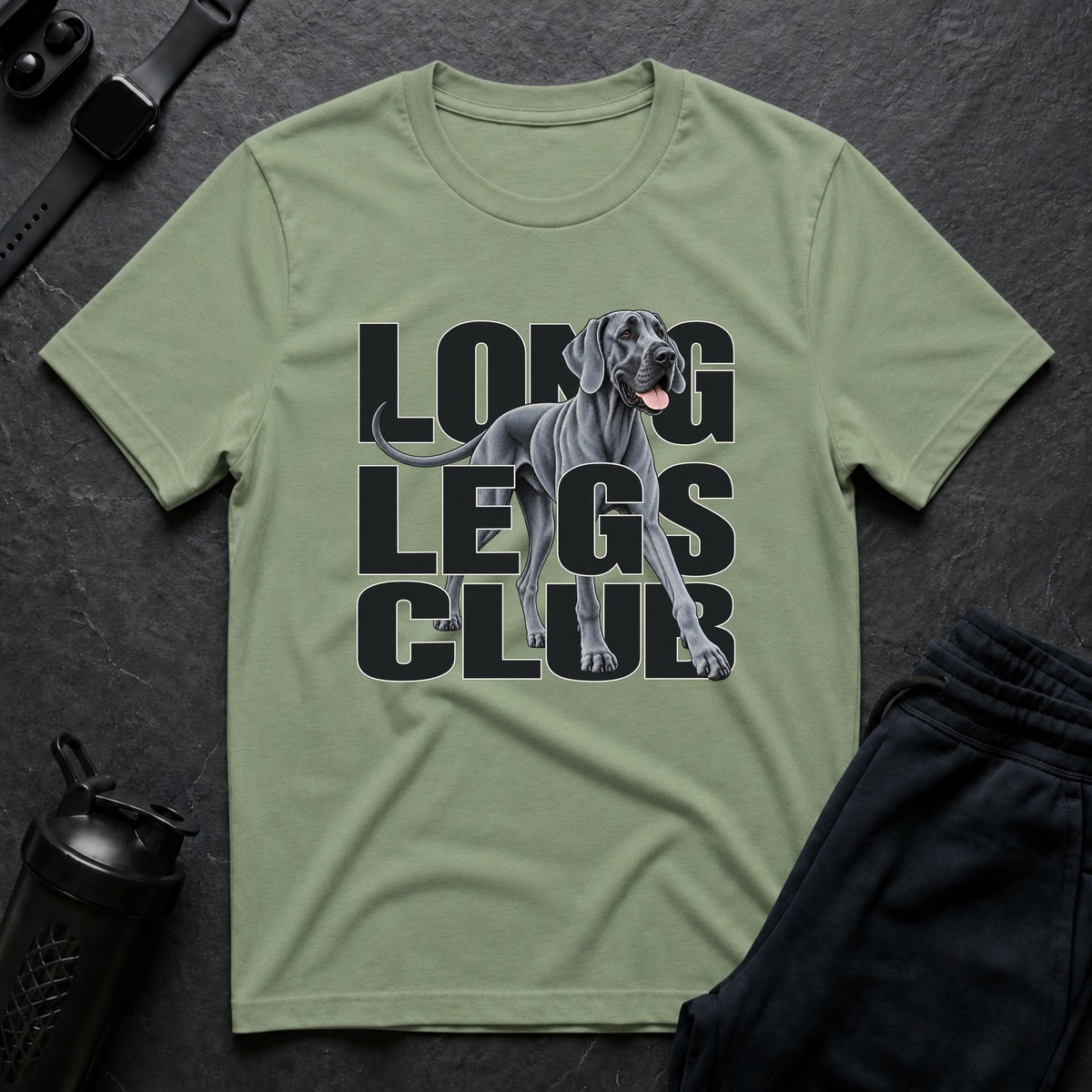 Long Legs Club – Great Dane T-Shirt