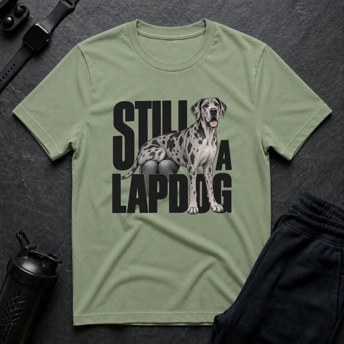 Still A Lapdog – Great Dane T-Shirt