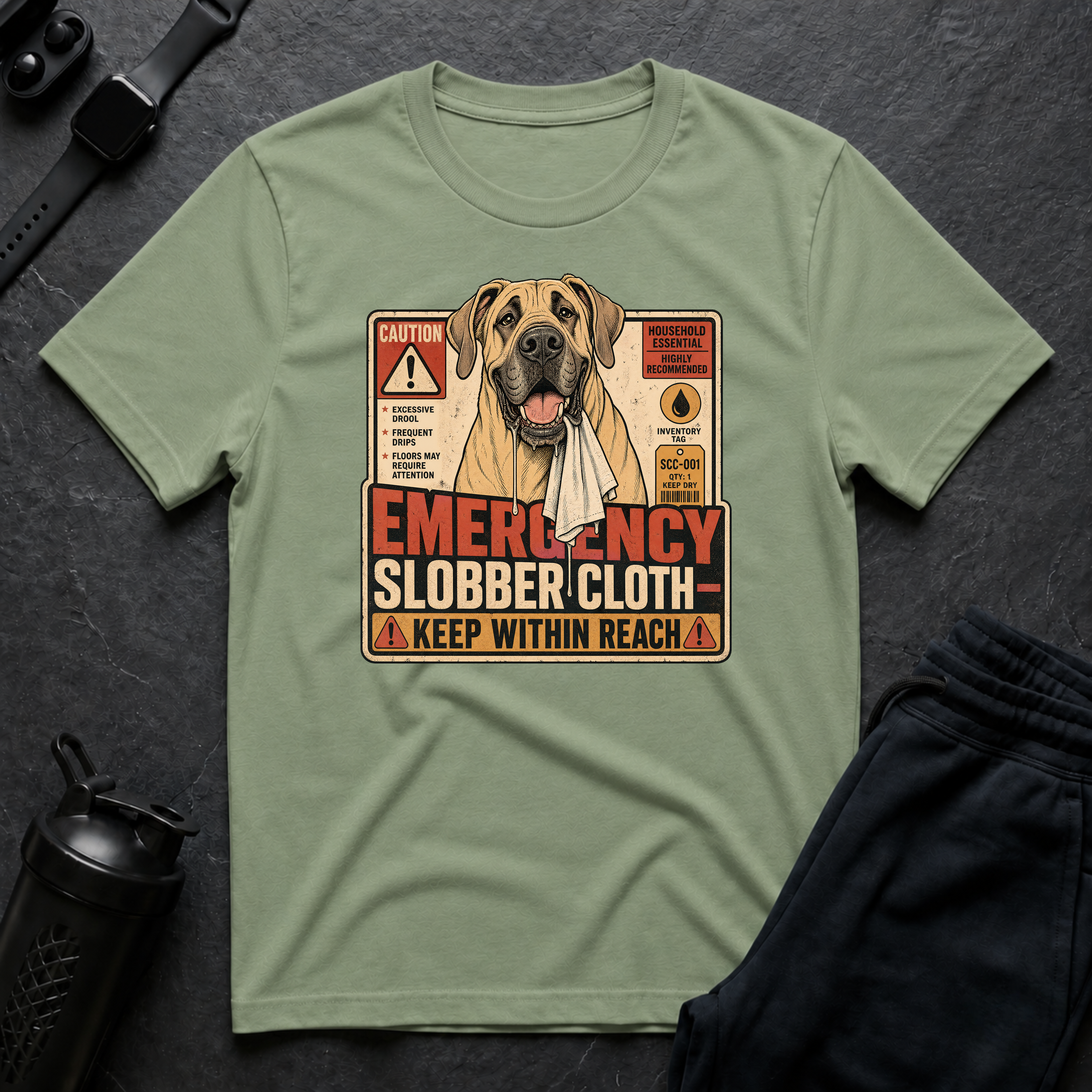 Emergency Slobber Cloth