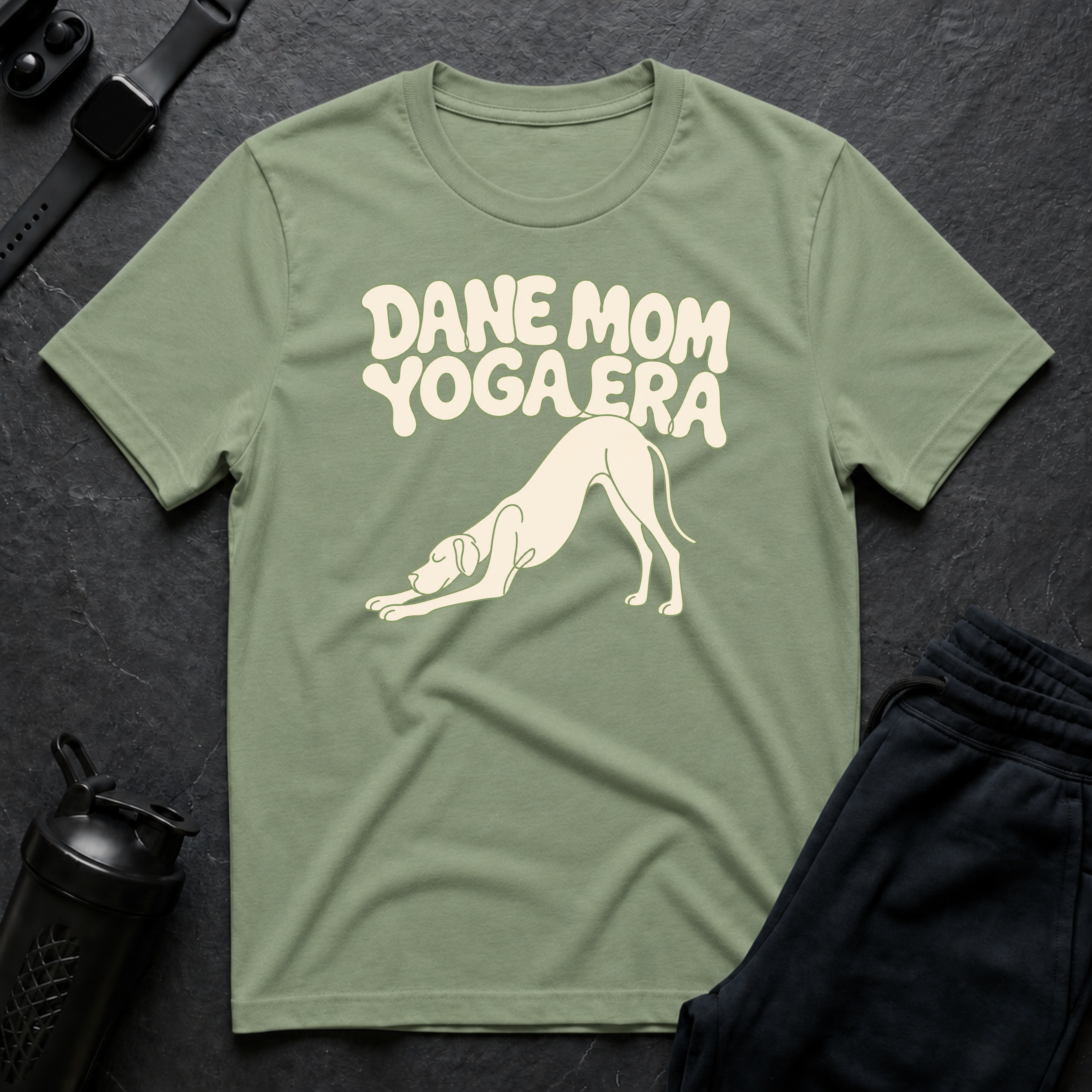 Dane Mom Yoga Era