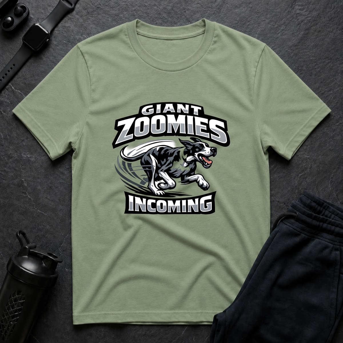 Giant Zoomies Incoming T-Shirt