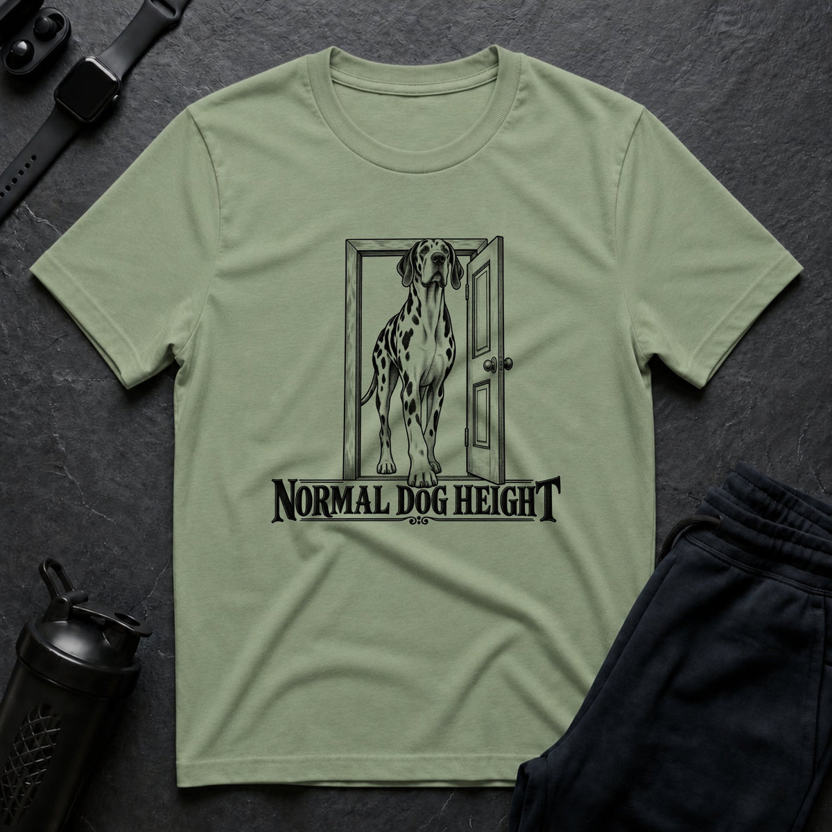 Normal Dog Height – Great Dane T-Shirt