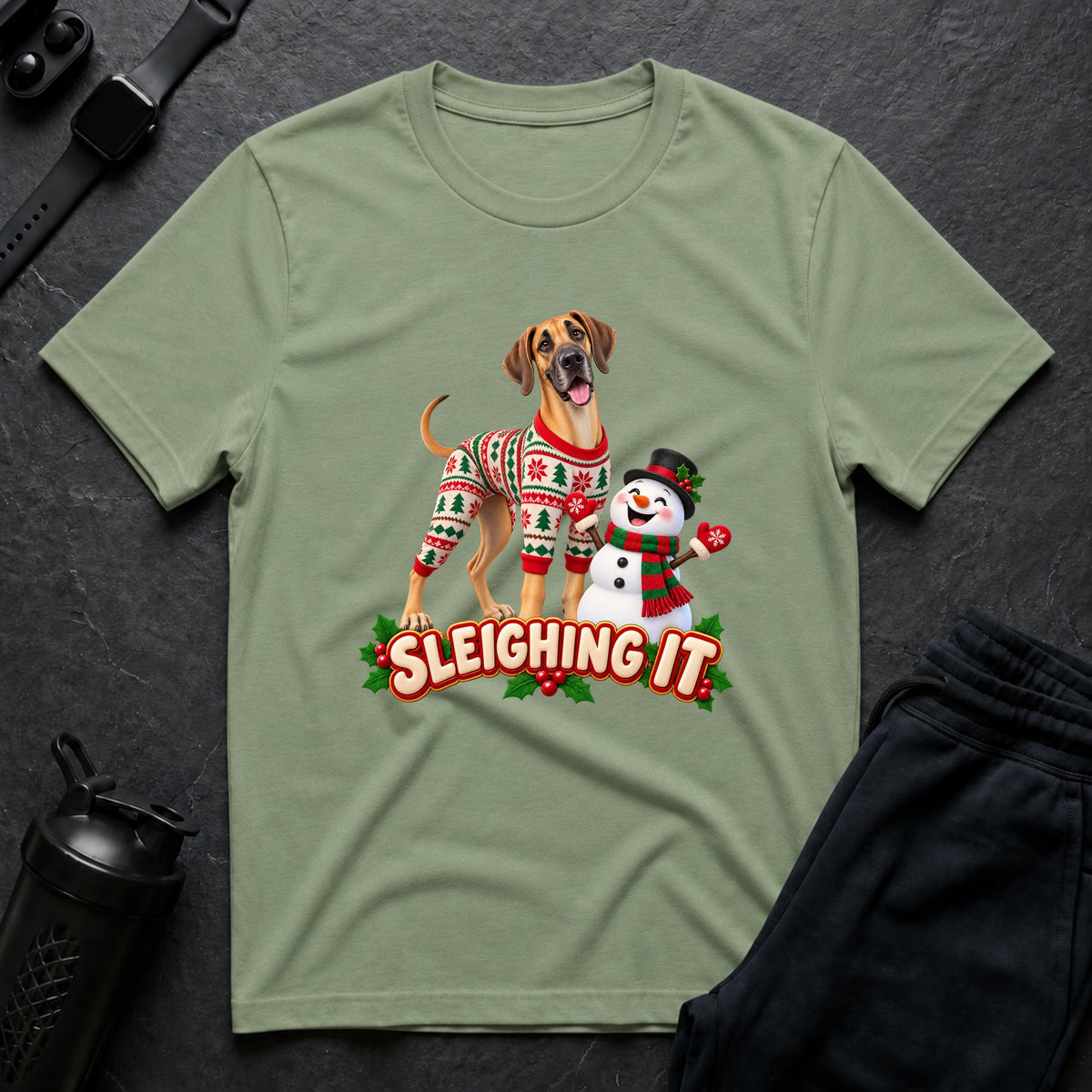 Holiday Pals – Great Dane T-Shirt