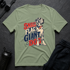 Small Flag Giant Dog