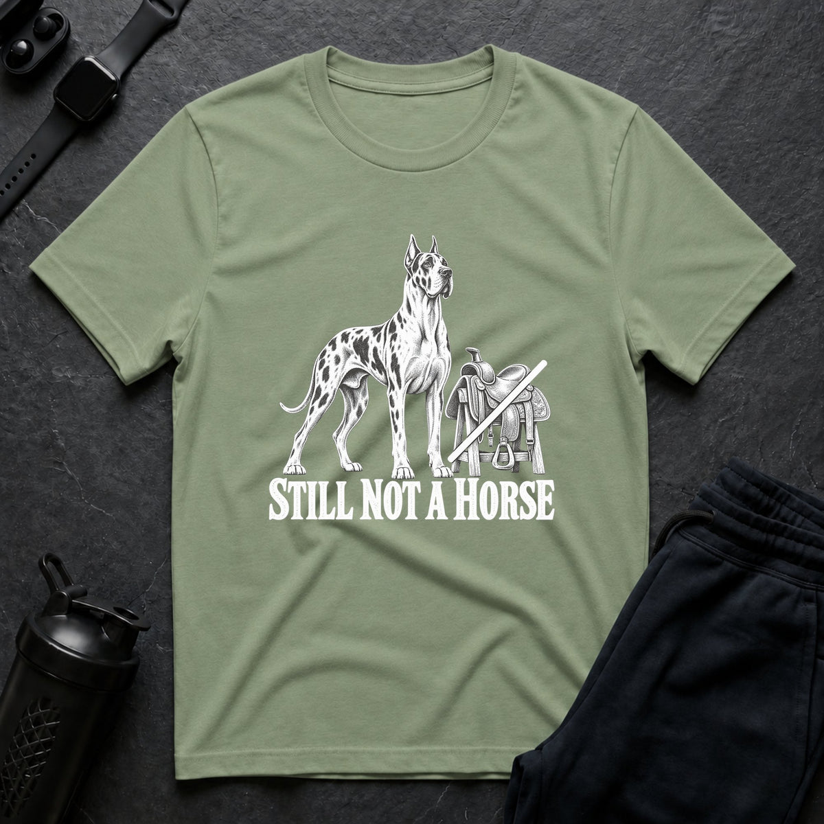 Still Not Horse – Great Dane T-Shirt