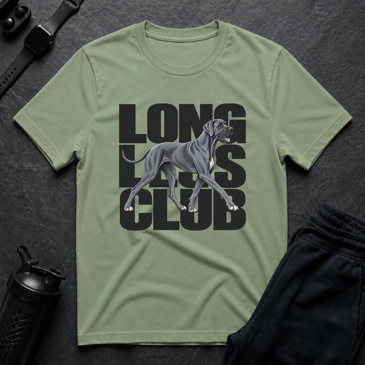 Long Legs Club – Great Dane T-Shirt