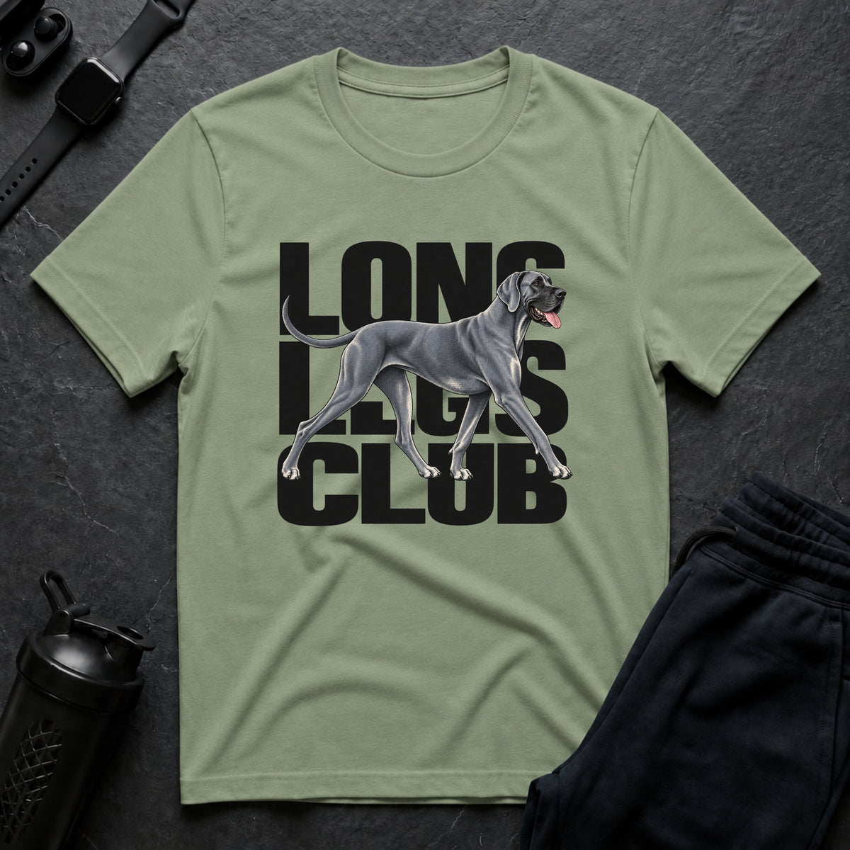Long Legs Club – Great Dane T-Shirt