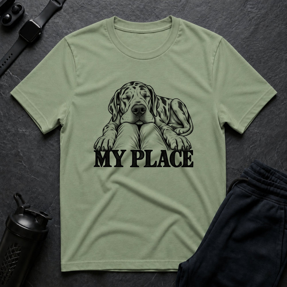 My Place – Great Dane T-Shirt